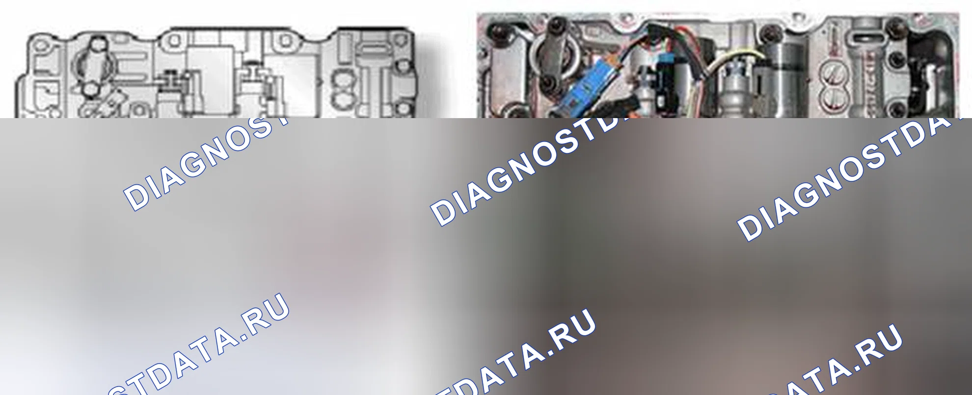 Рис. 578: Расположение компонентов. Hyundai Veracruz I