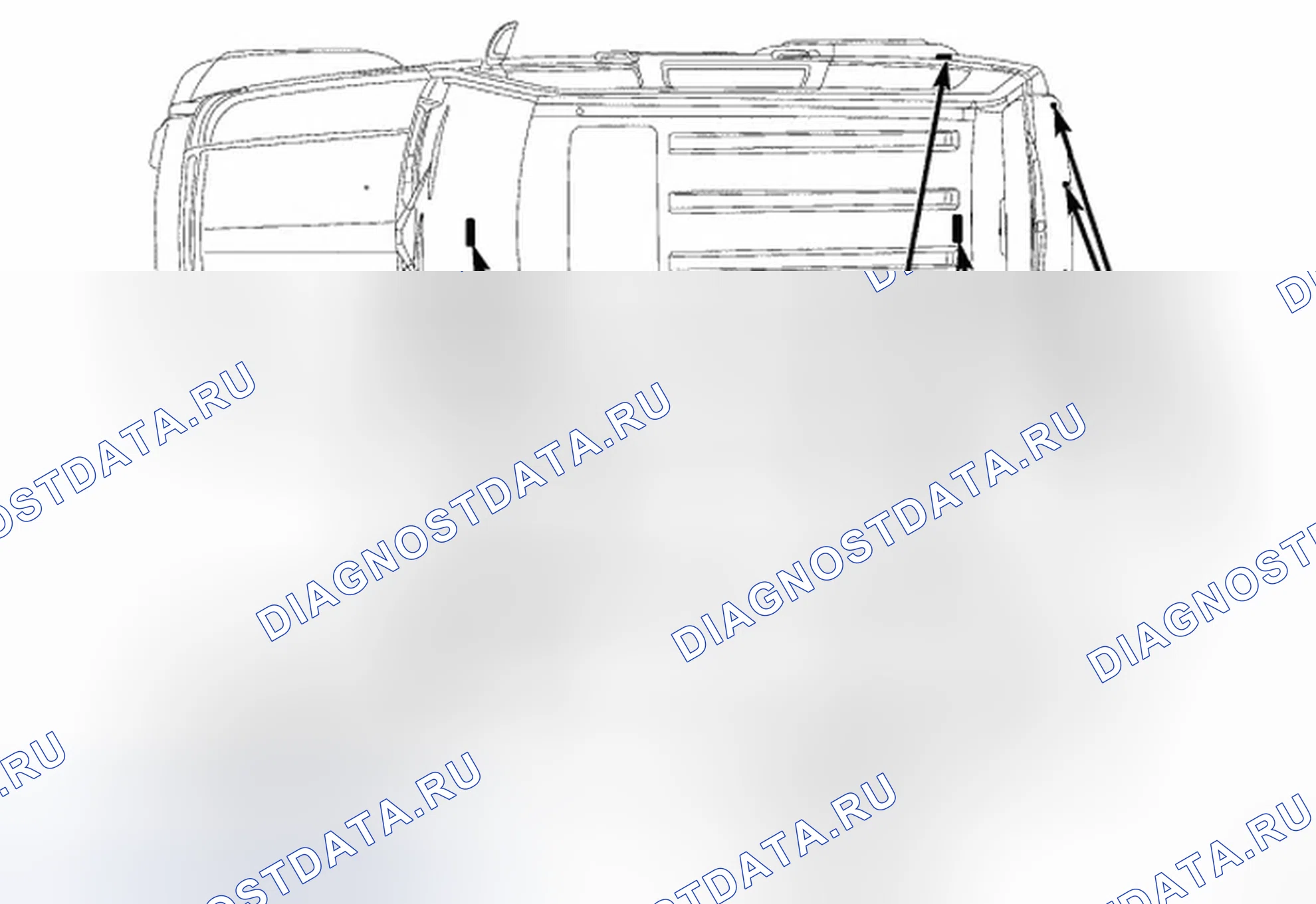 Рис. 49: СИСТЕМА ПОМОЩИ ПРИ ПАРКОВКЕ. Dodge Nitro I