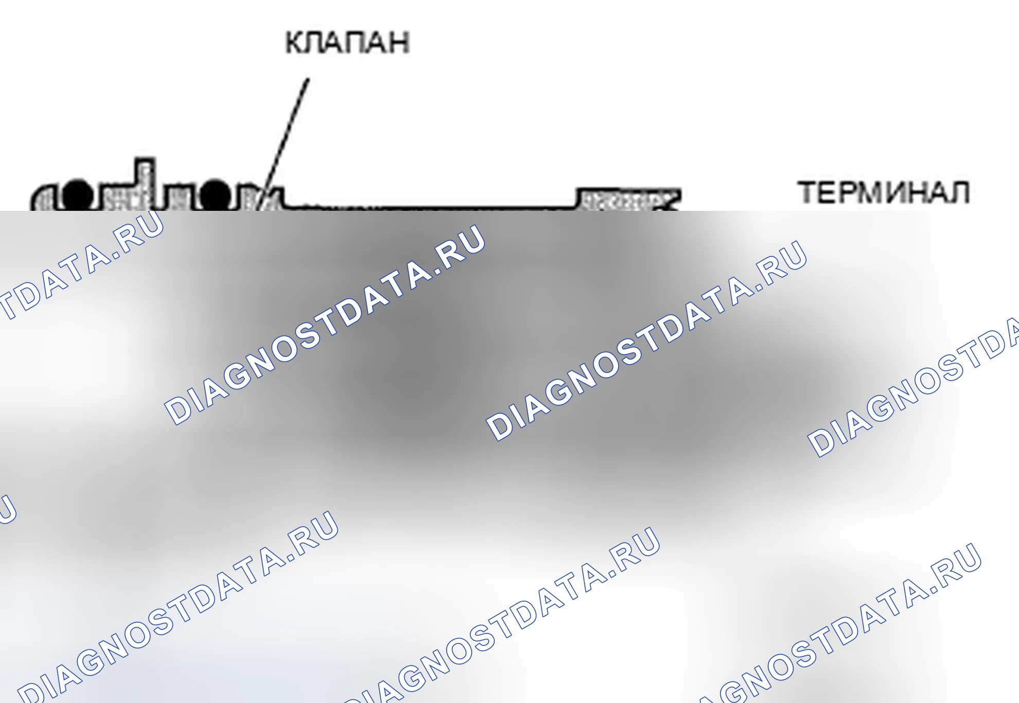 Рис. 464: Запорный клапан вентиляции канистры EVAP. Honda Odyssey IV