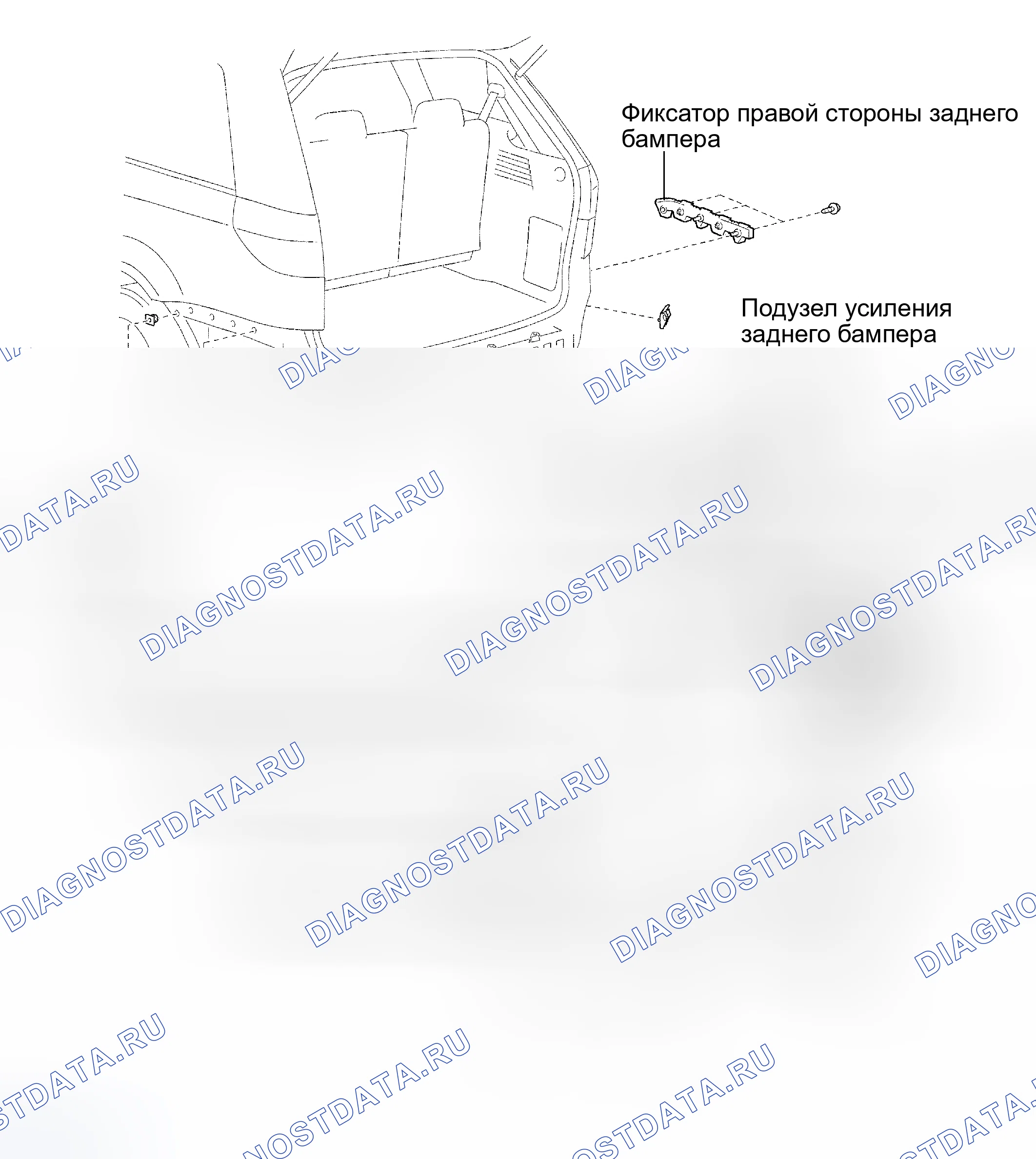 Рис. 6: КОМПОНЕНТЫ. Toyota Sienna II