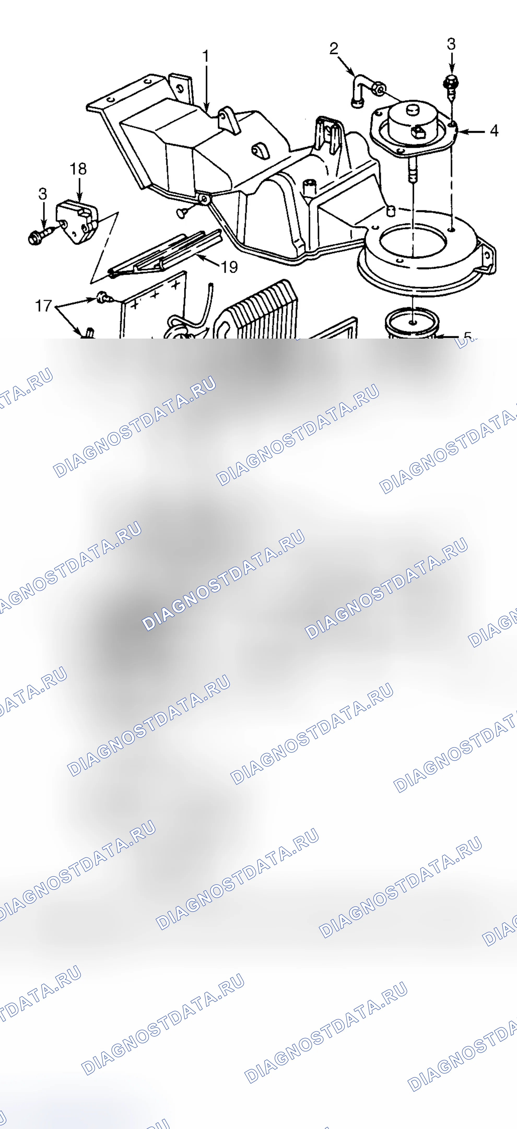 Рис. 5: Демонтаж и монтаж. Chevrolet Pickup K3500 