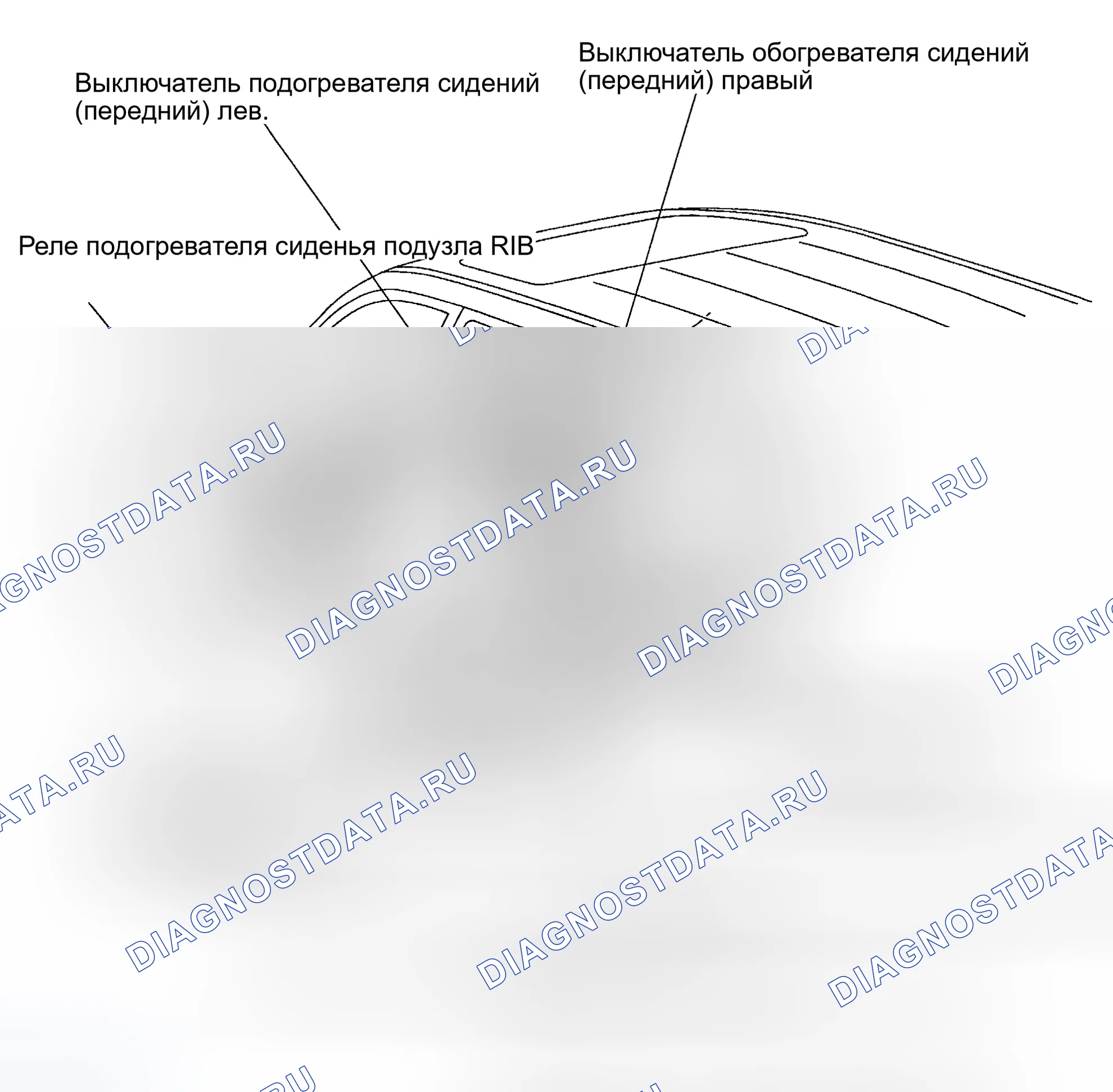 Рис. 119: РАСПОЛОЖЕНИЕ. Toyota Highlander I рестайлинг