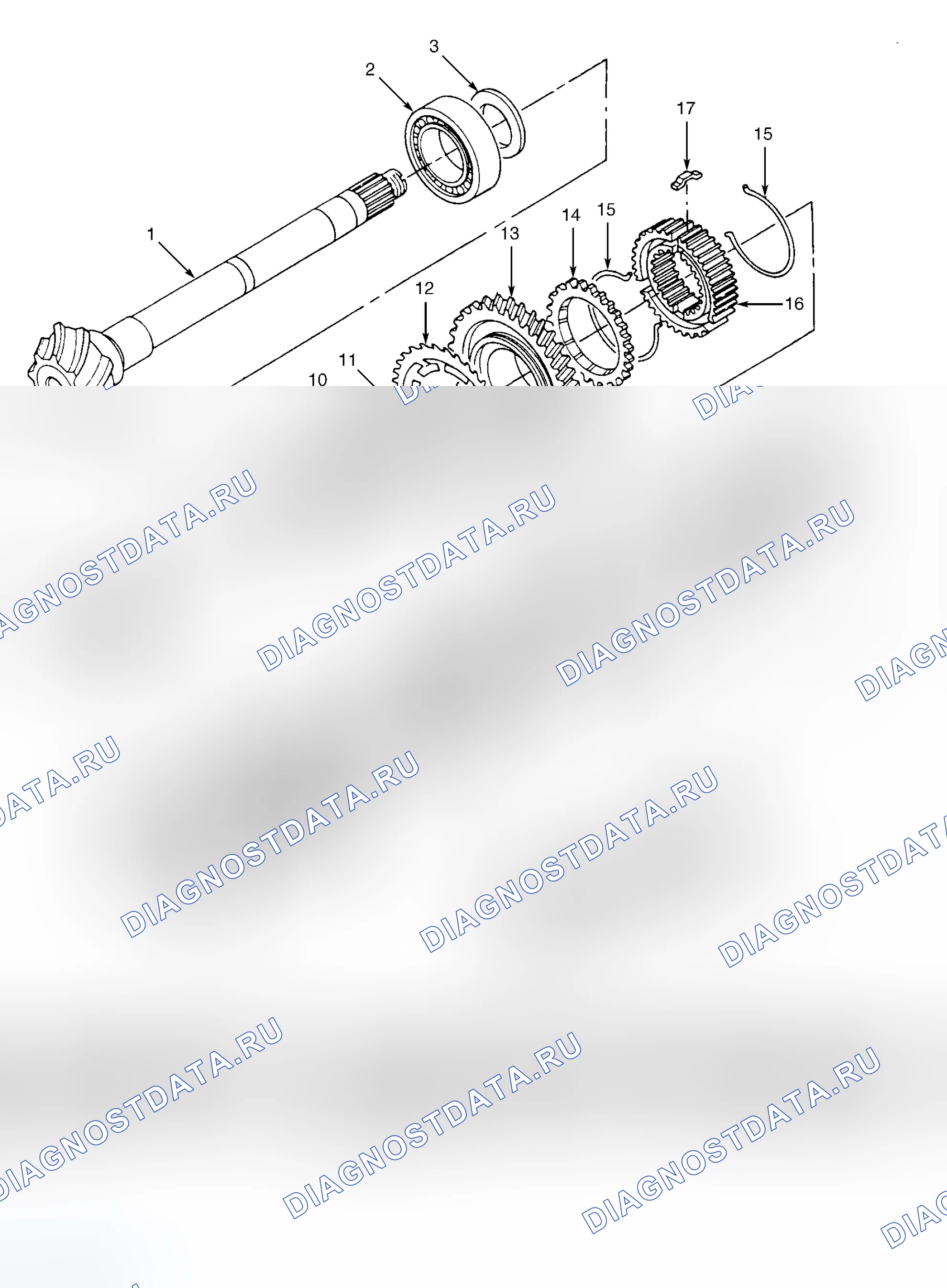 Рис. 5: Разборка. Subaru Impreza GC/GF
