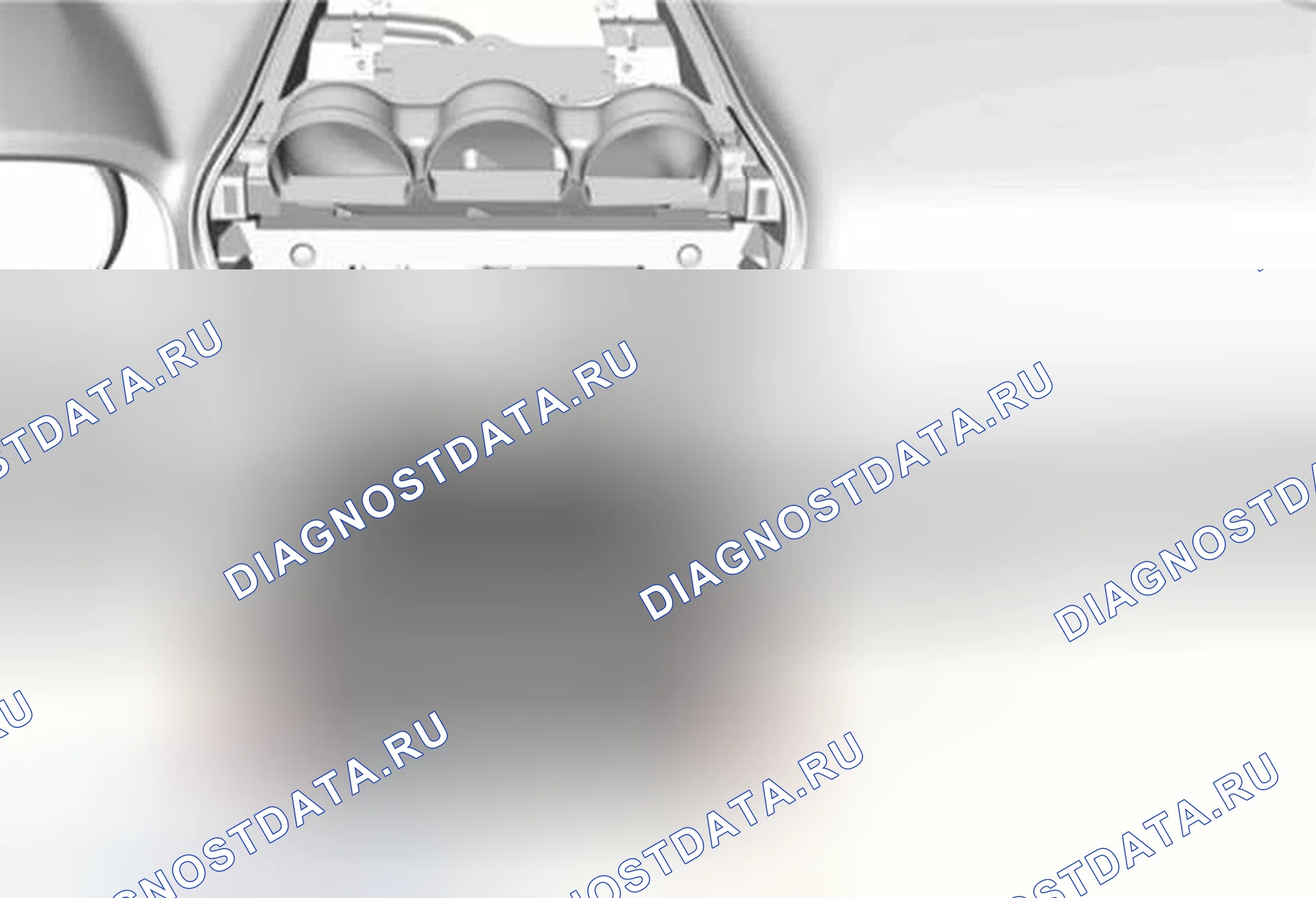 Рис. 19: Замена радио (Uhw / Uhv). Chevrolet Captiva I рестайлинг 2