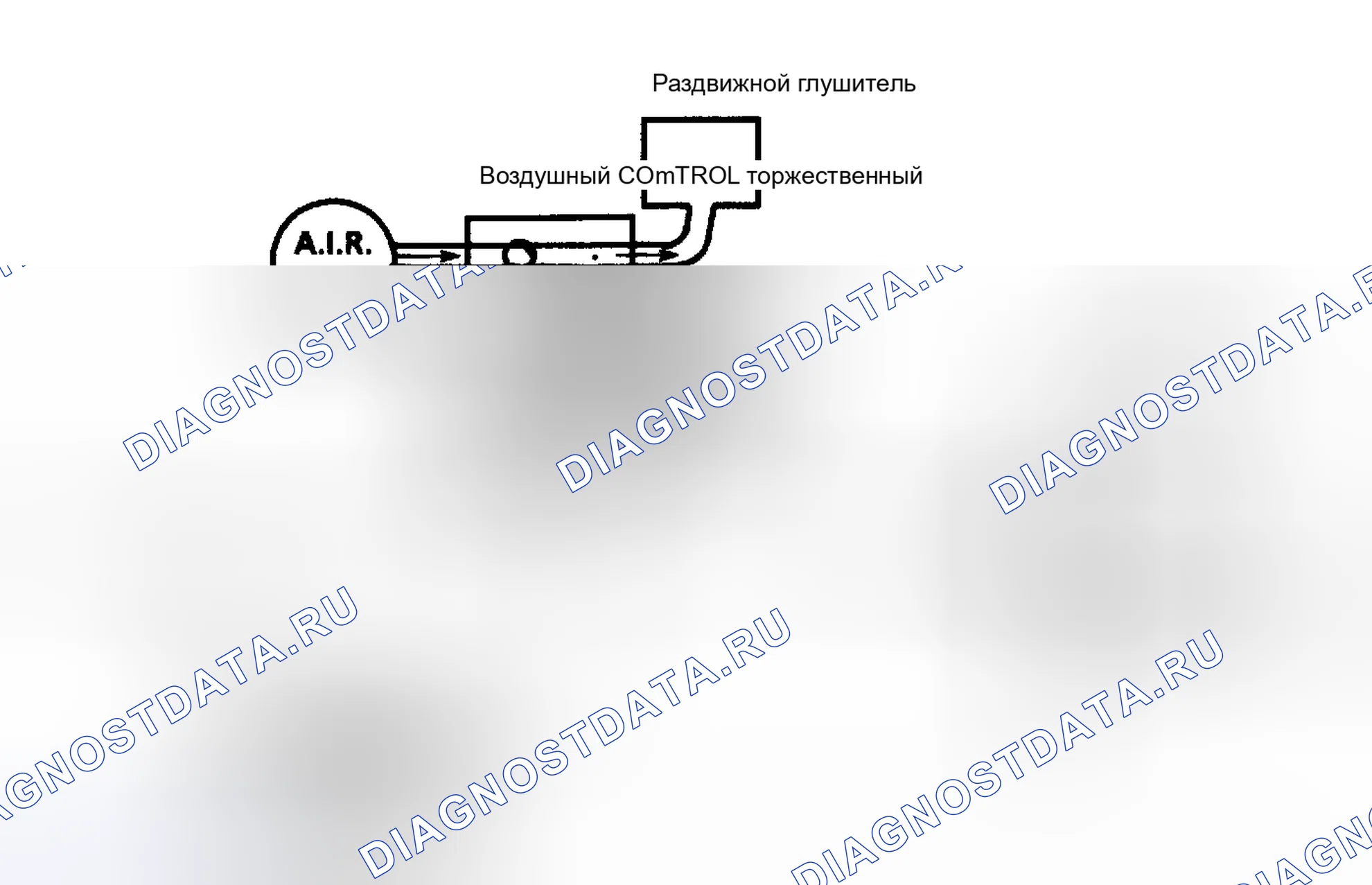 Рис. 356: Диаграмма C6A. Схема отвода воздуха (МКПП). Chevrolet Camaro III рестайлинг