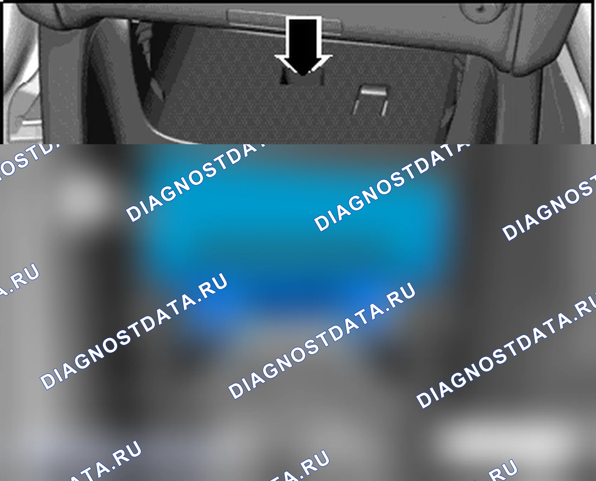 Рис. 40: ПЕПЕЛЬНИЦА. Audi TT 8J рестайлинг