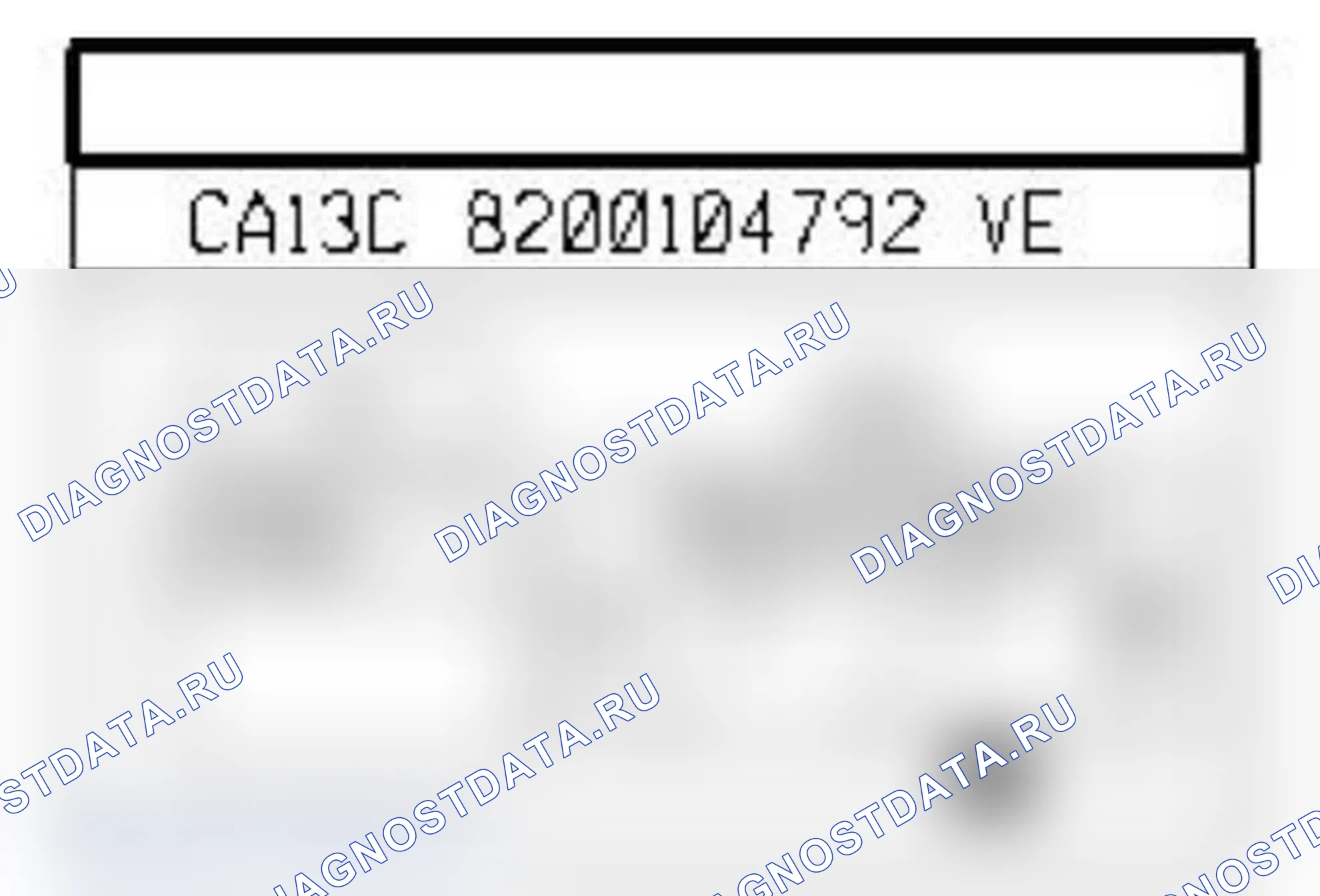 Распиновка разъёма 1765 — Температурный датчик на выходе каталитического нейтрализатора. Renault Clio III