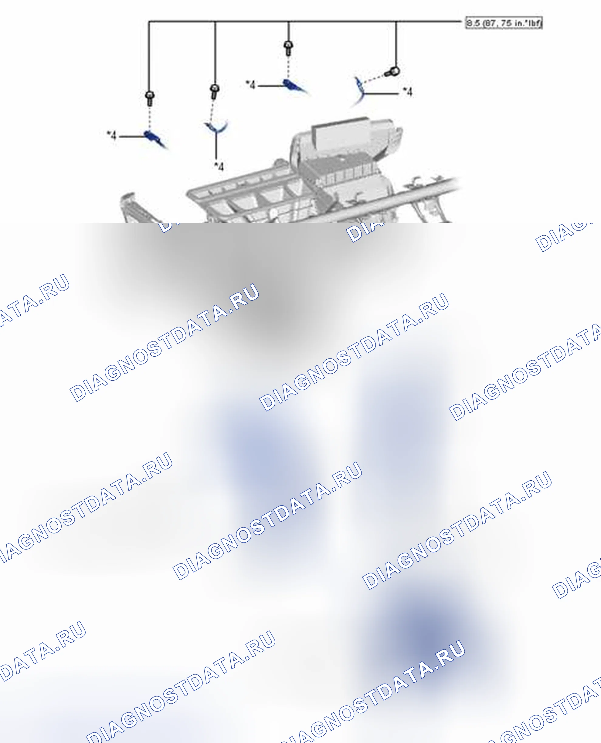 Рис. 364: ИЛЛЮСТРАЦИЯ. Toyota Highlander III