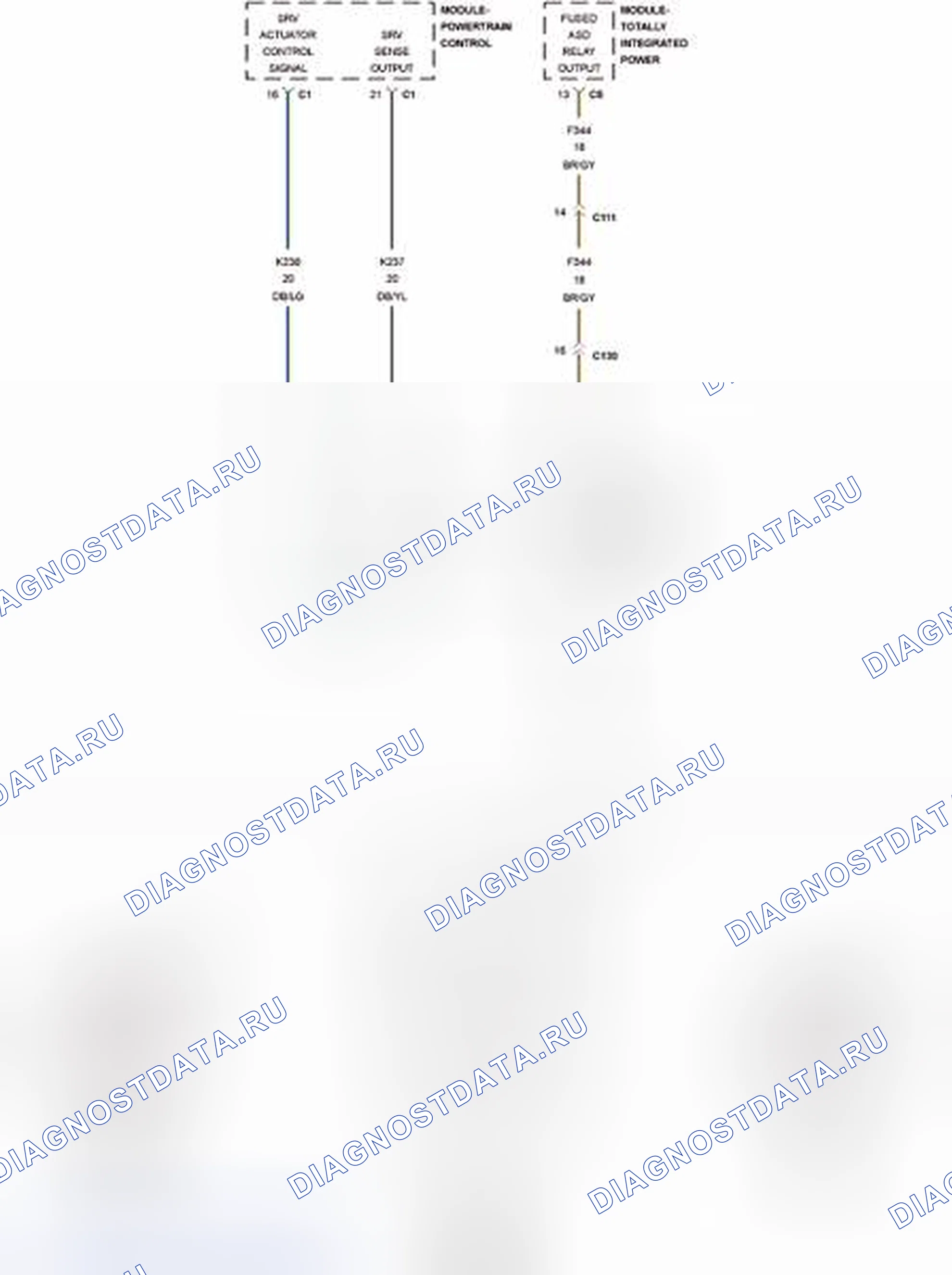 Рис. 438: P1004-ХАРАКТЕРИСТИКИ УПРАВЛЕНИЯ ЗАДВИЖКОЙ С КОРОТКИМ РАБОЧИМ КОЛЕСОМ. RAM Cab & Chassis 3500 HD I