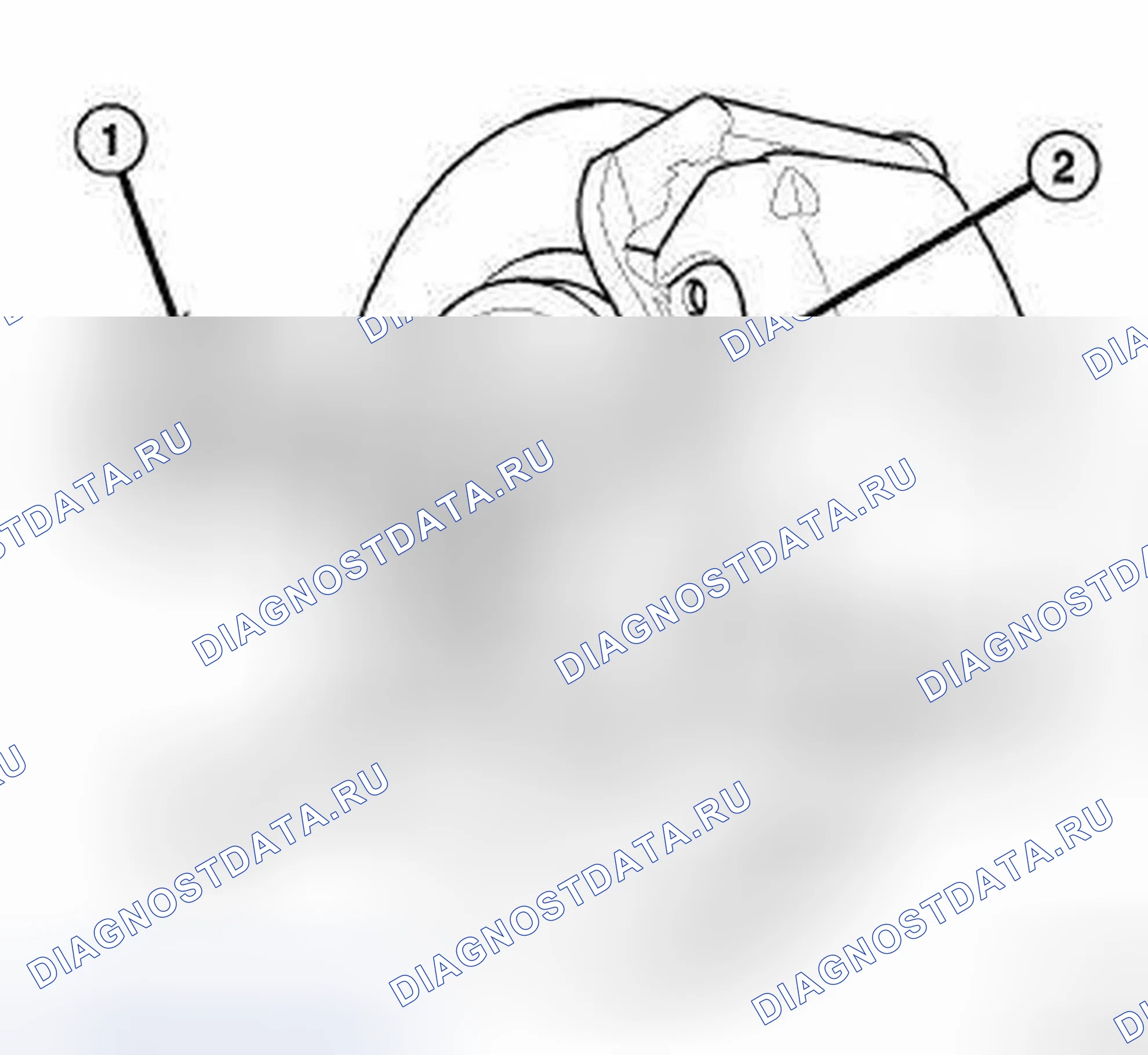 Рис. 14: БИЕНИЕ РОТОРА. Chrysler Town & Country V рестайлинг
