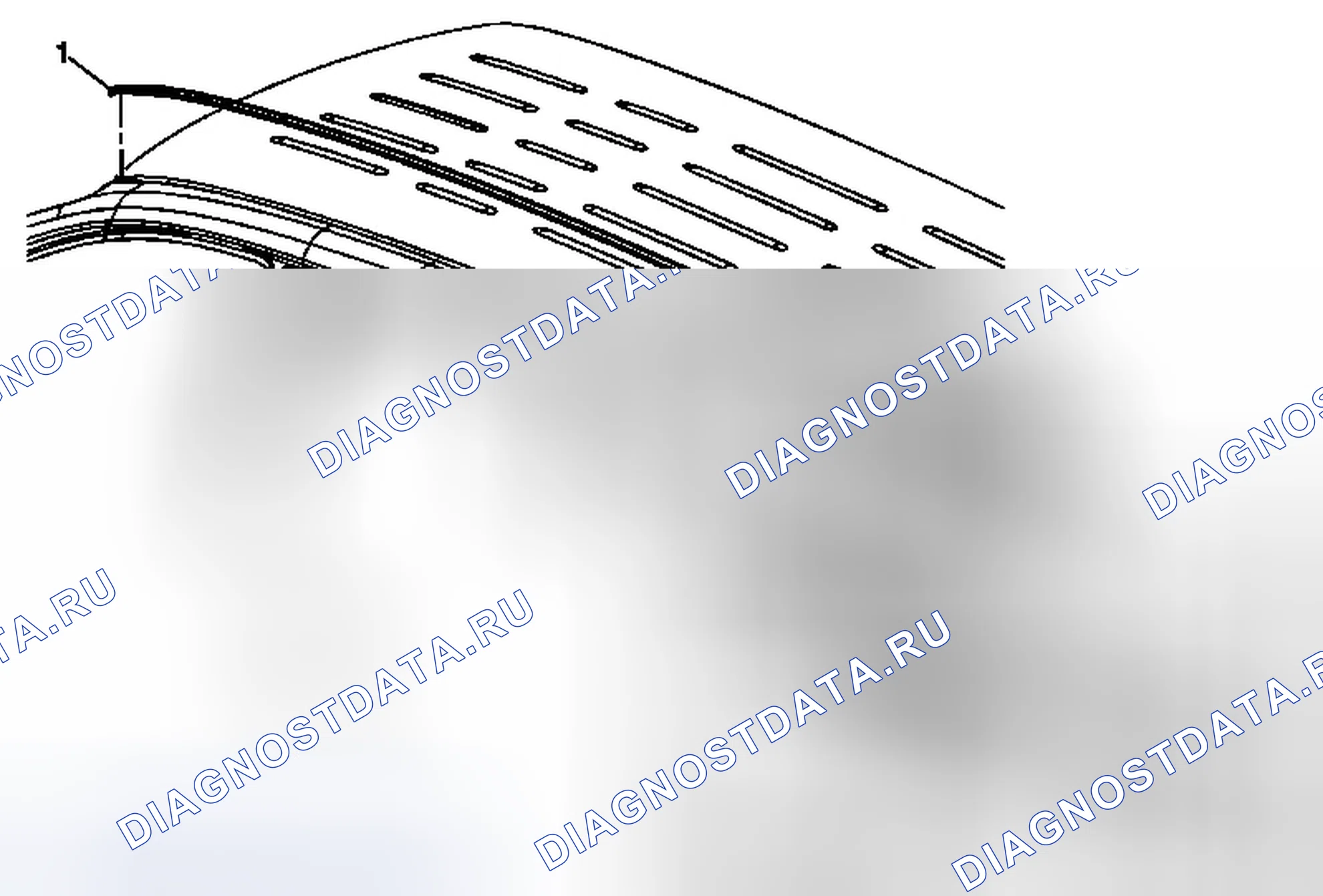 Рис. 57: Замена финишной формовки стыков кровельных панелей (Acadia, OUTLOOK). Chevrolet Traverse I