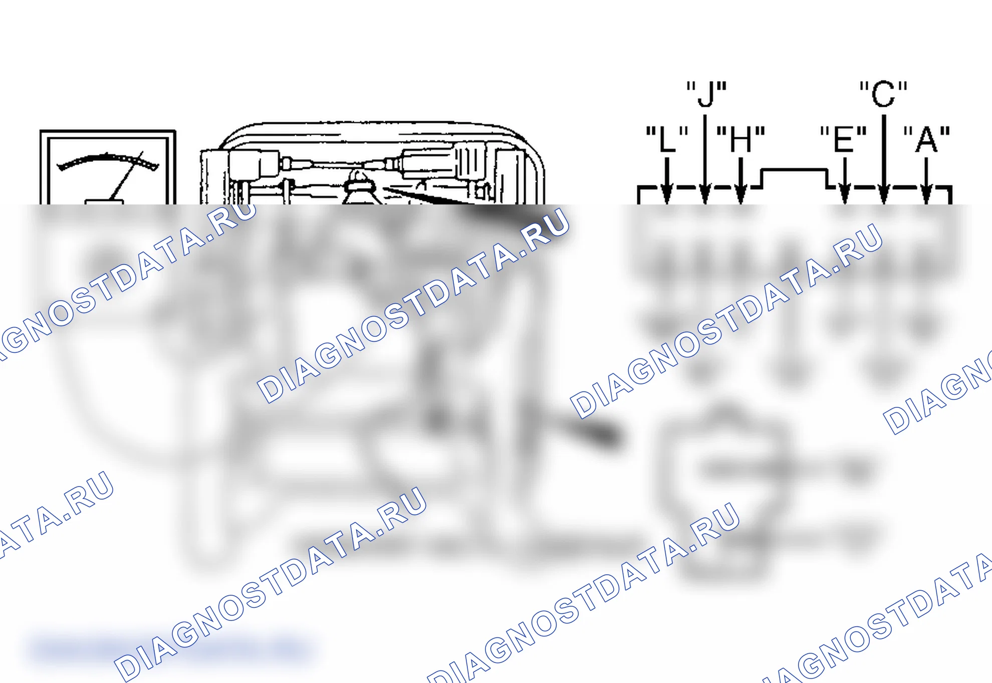 Рис. 5: ПЕРЕКЛЮЧАТЕЛЬ УПРАВЛЕНИЯ. Mazda 929 HD
