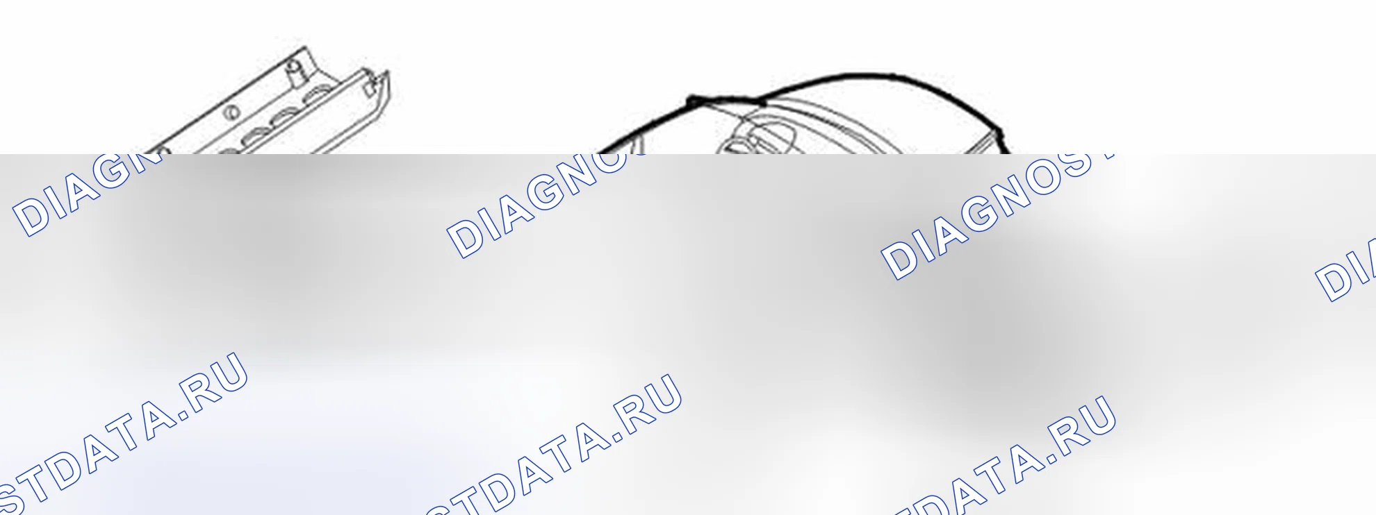 Рис. 139: ДАТЧИКИ ПОЛОЖЕНИЯ СИДЕНЬЯ (ТОЛЬКО США / CDN). Volvo S40 II рестайлинг