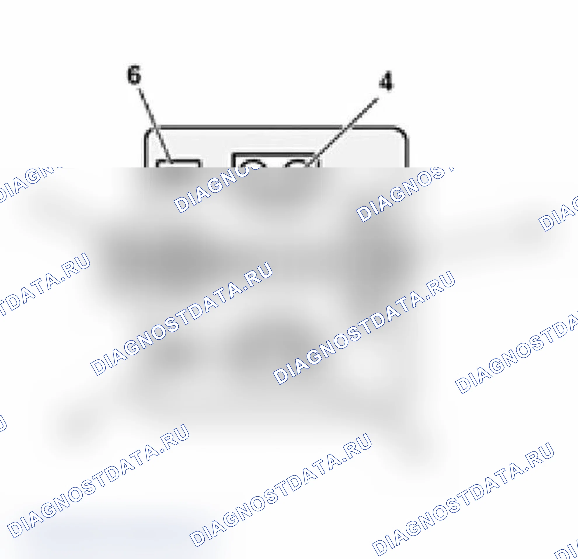 Рис. 175: Проверка подачи напряжения на реле топливного насоса (Fp) -J17. Audi A4 B6
