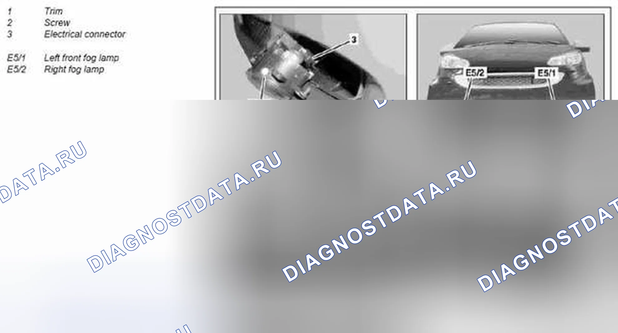 Рис. 27: Снятие / установка противотуманной фары - AR82.10-P-5103MCU. Kia Soul I