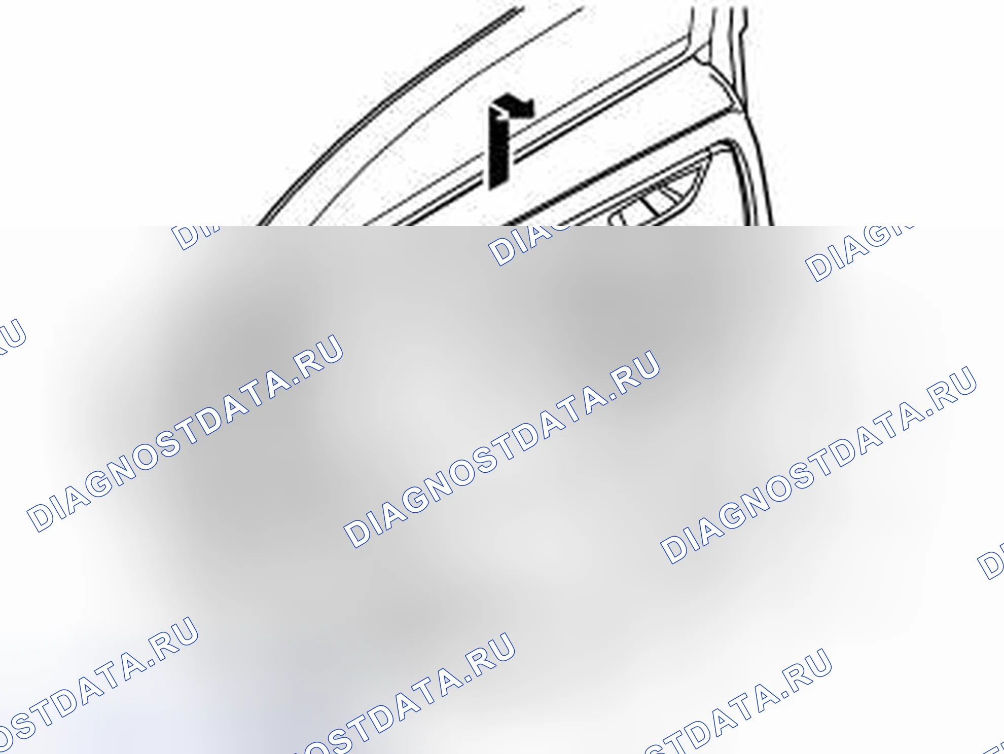 Рис. 728: Басовые динамики задней двери. Volvo S60 I