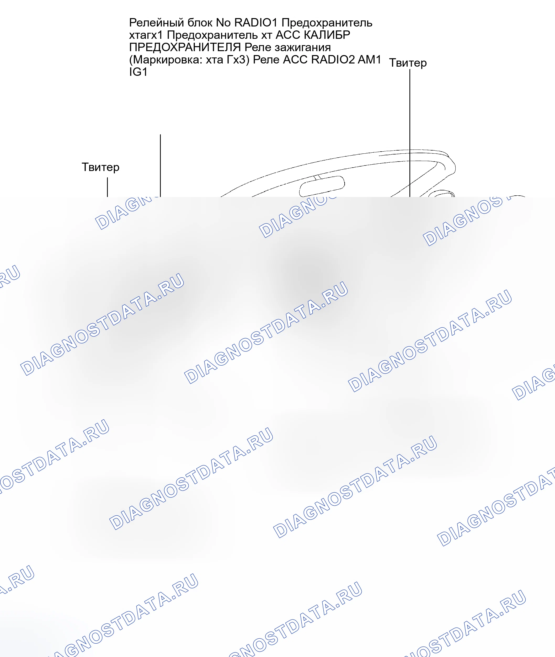 Рис. 42: РАСПОЛОЖЕНИЕ. Toyota MR2 W30