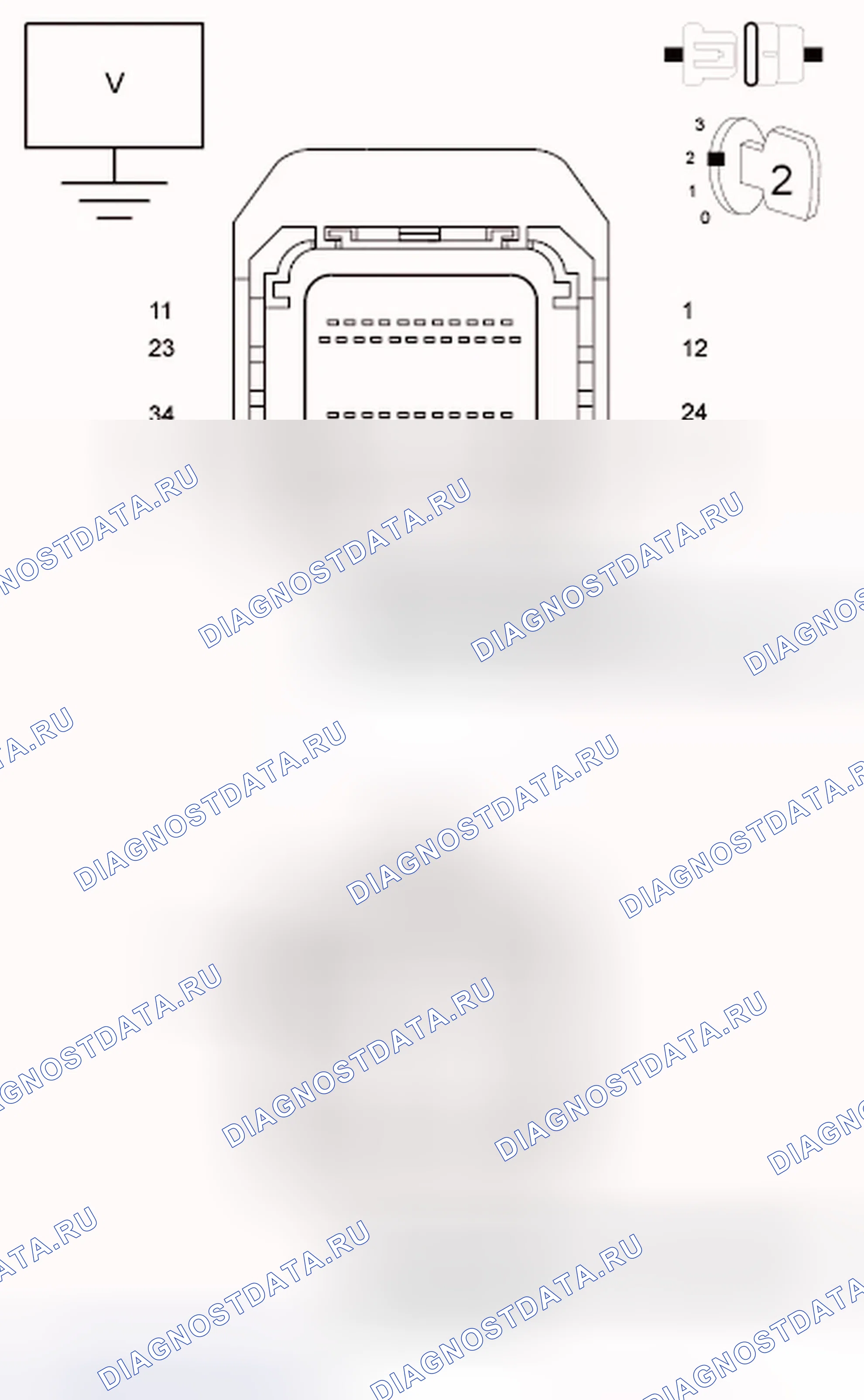 Рис. 287: ДИАГНОСТИЧЕСКИЙ ТЕСТ. Chrysler Town & Country V рестайлинг
