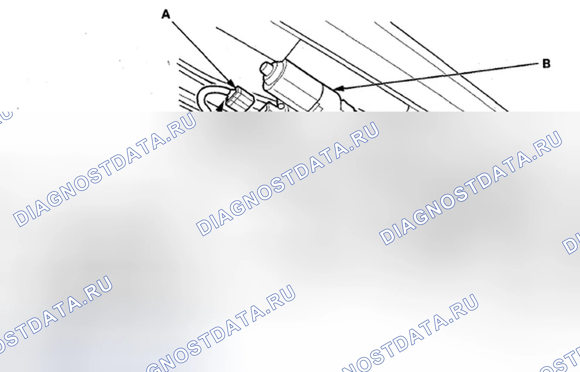 Рис. 85: Входной тест блока управления питание Sunshade. Acura ZDX I