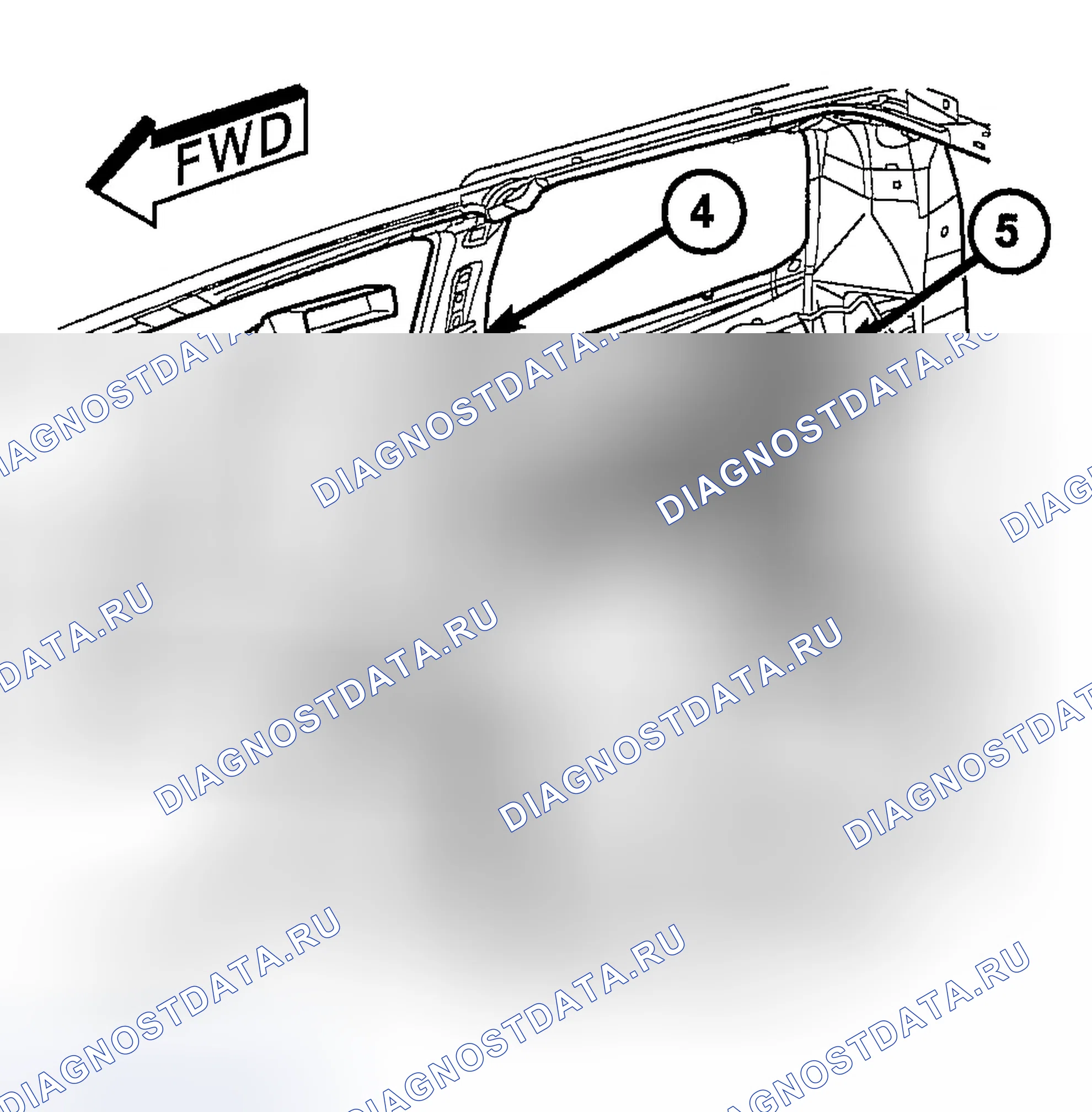Рис. 400: УСТАНОВКА. Dodge Durango II