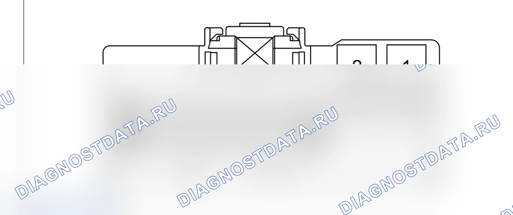 Распиновка разъёма E25-X01(A) — внешний вид и назначение контактов. Haval DaGou (Big Dog) II