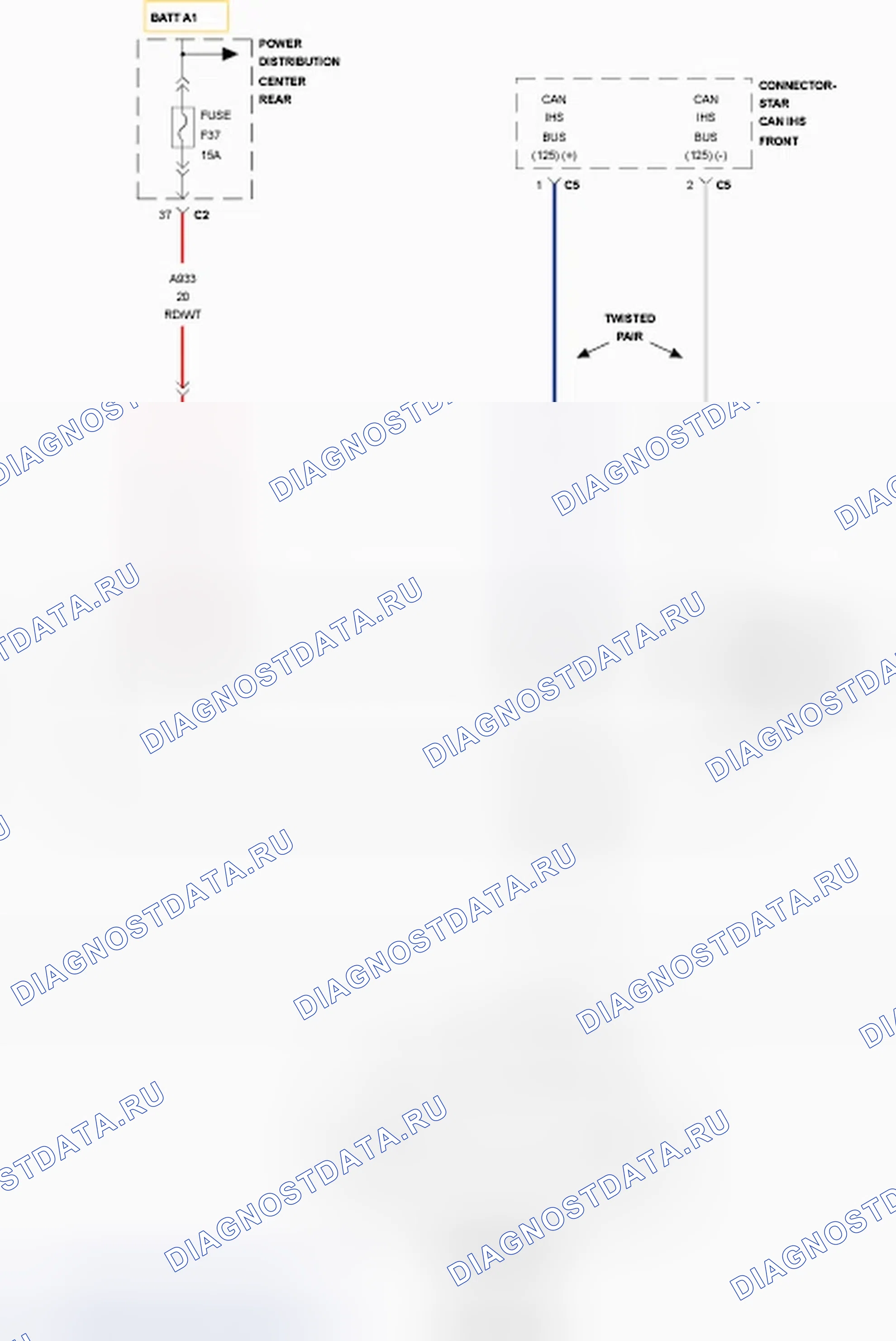 Рис. 144: Отсутствие ответа от модуля Tgw (TELEMATICS GATEWAY). Dodge Charger VI