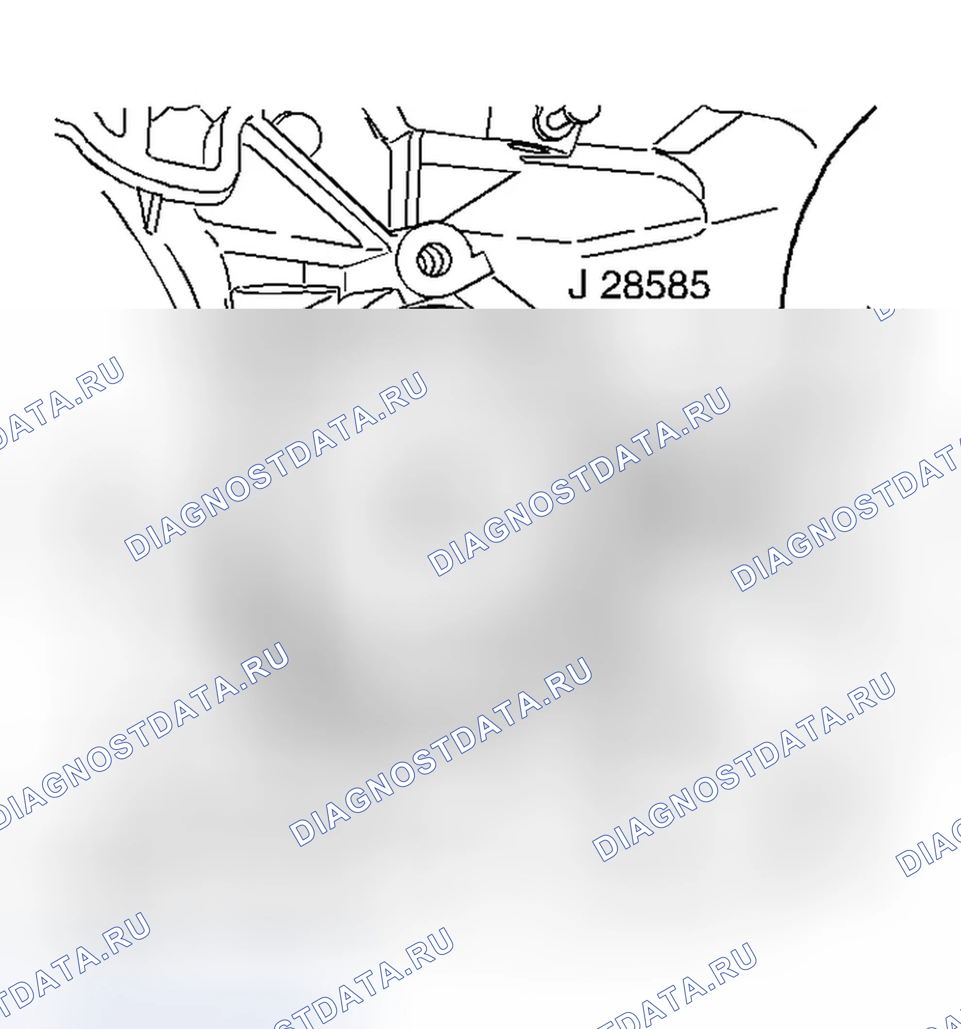 Рис. 231: Процедура сборки. Buick Rendezvous I