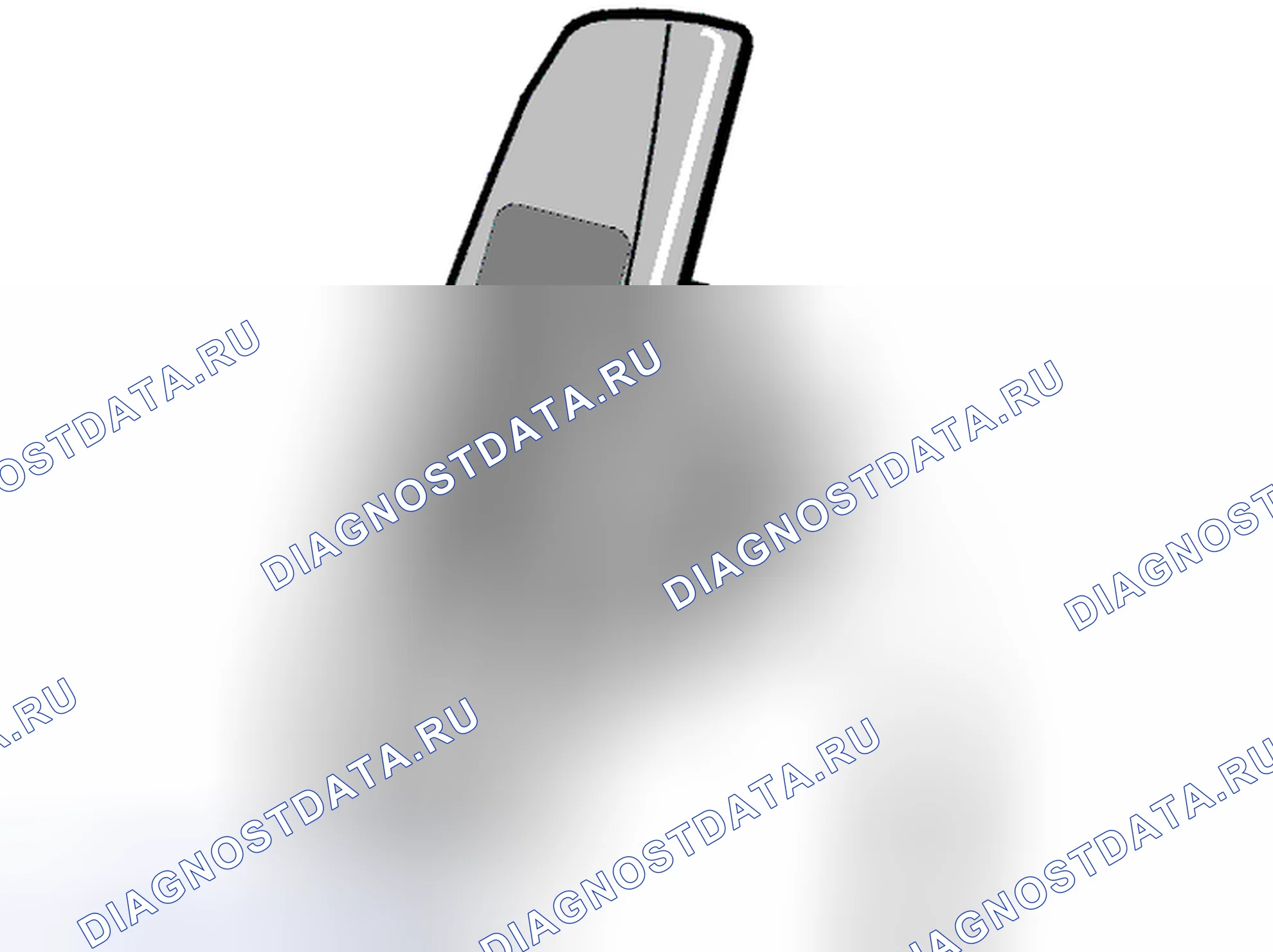 Рис. 270: Модуль подушки сумки SIPS. Volvo C70 I