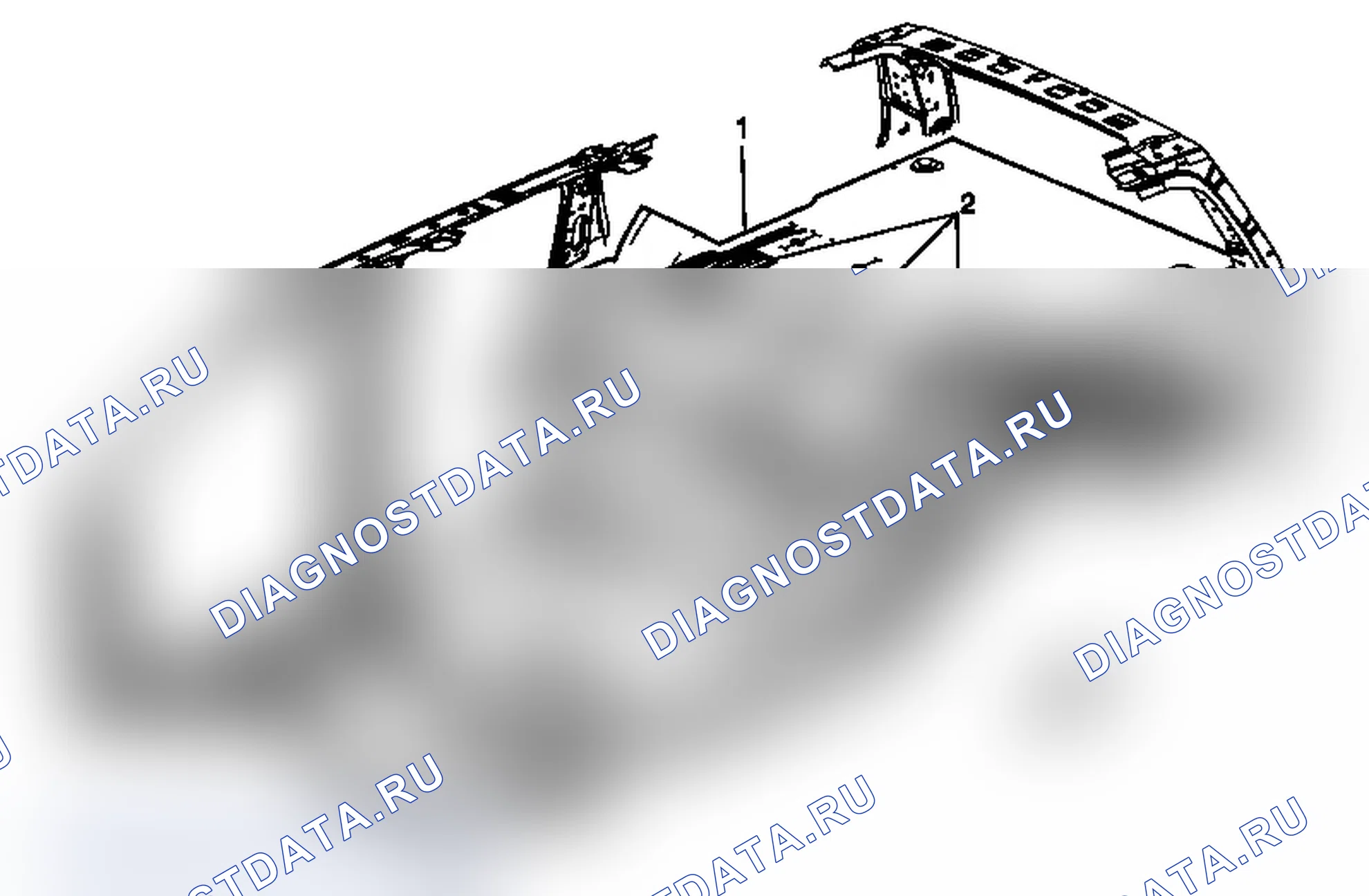 Рис. 119: Замена коврового покрытия задней панели пола (удлиненная колесная база). Chevrolet Tahoe III