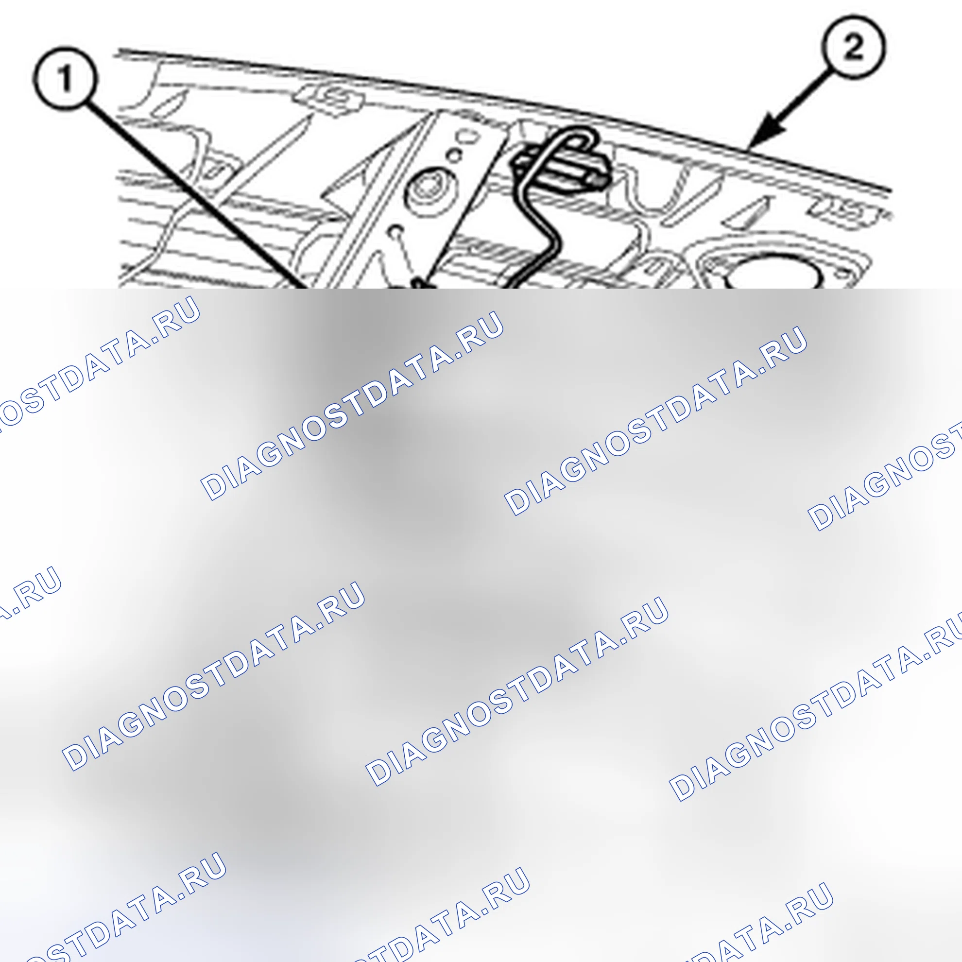 Рис. 3: АНТЕННА - НАВИГАЦИЯ. Dodge Cab & Chassis R3500 HD transition