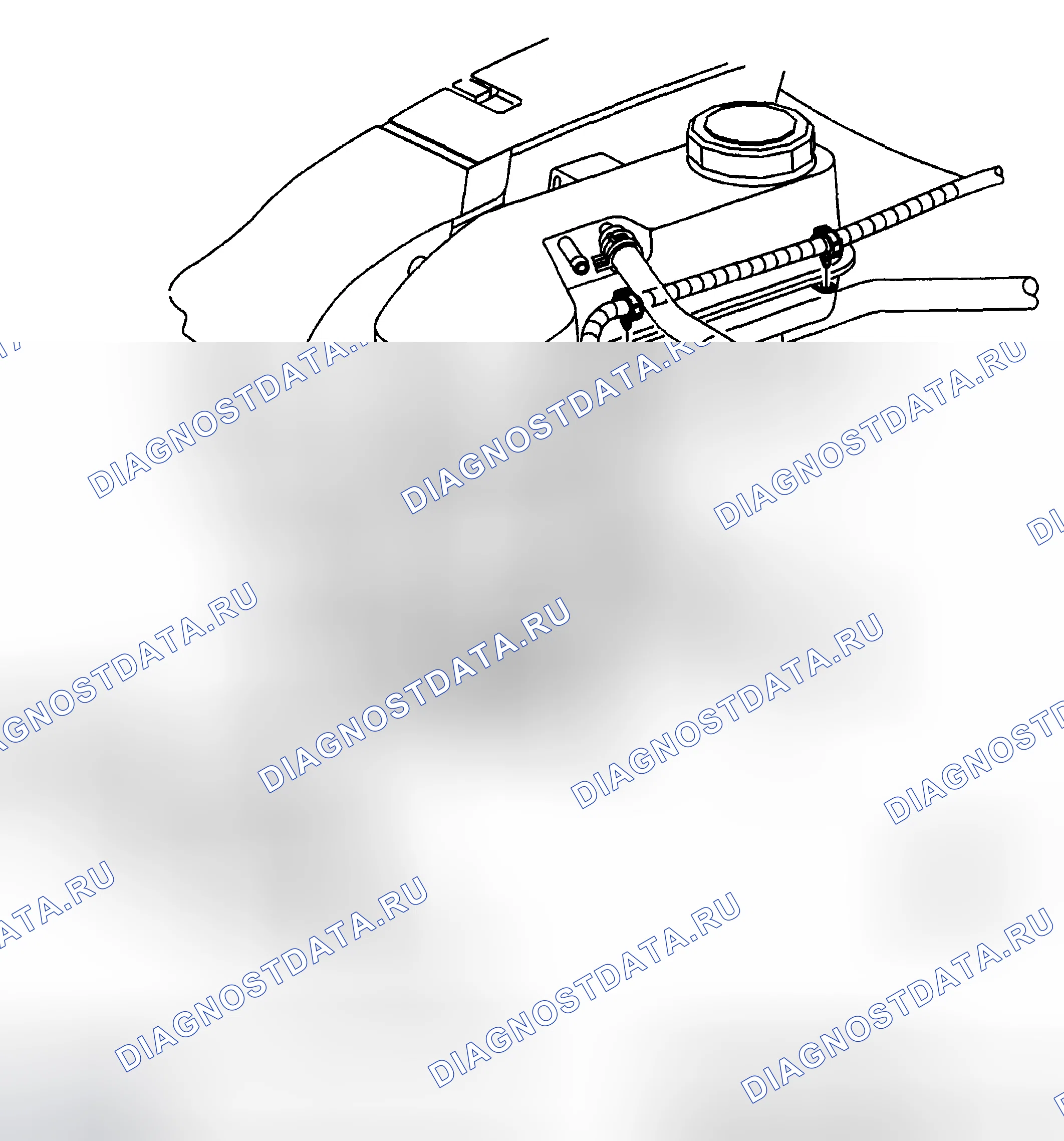 Рис. 2: Виды компонентов системы охлаждения. Kia Ceed CD
