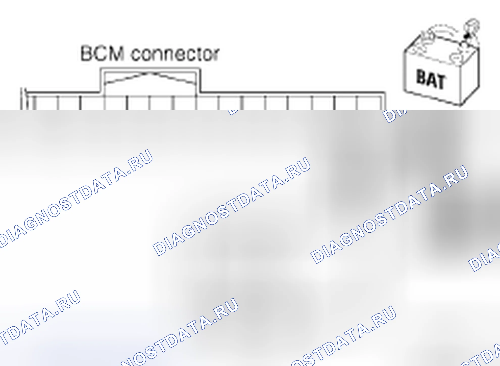 Рис. 440: Проверка схемы BCM. Honda Odyssey I