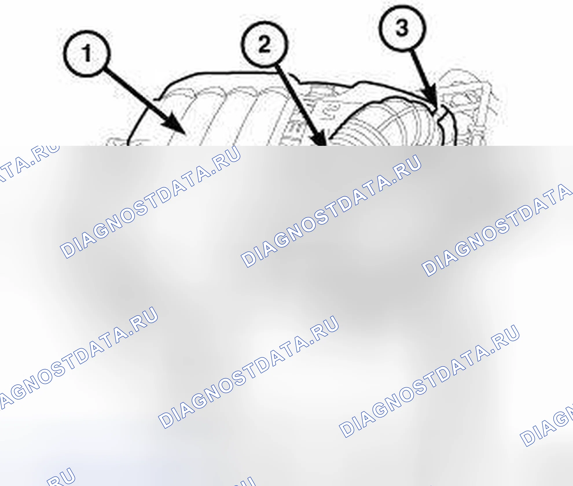 Рис. 305: ДЕМОНТАЖ. RAM Pickup 1500 