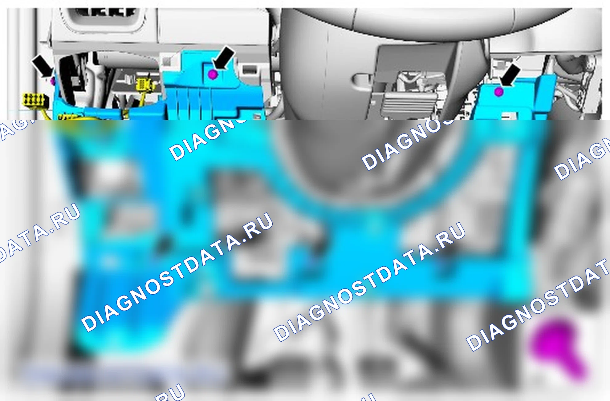 Как снять и установить панель управления. Ford Transit VIII