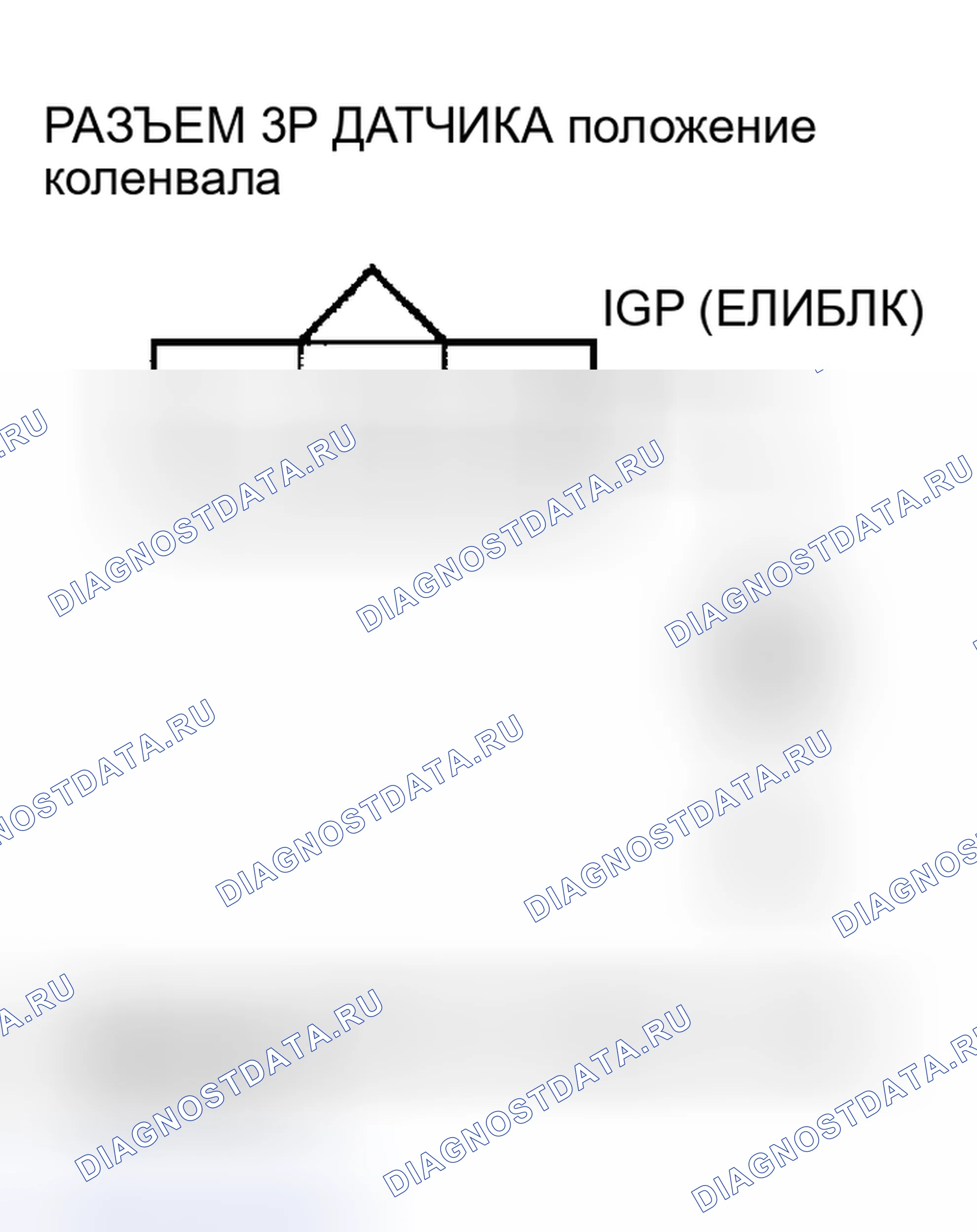 Рис. 231: расшифровка кода ошибки P0335, P0336, P0339. положение коленвала датчик No сигнал (2002-2004 модели; Цепь датчика положение коленвала прерывистая Int. Acura RSX I