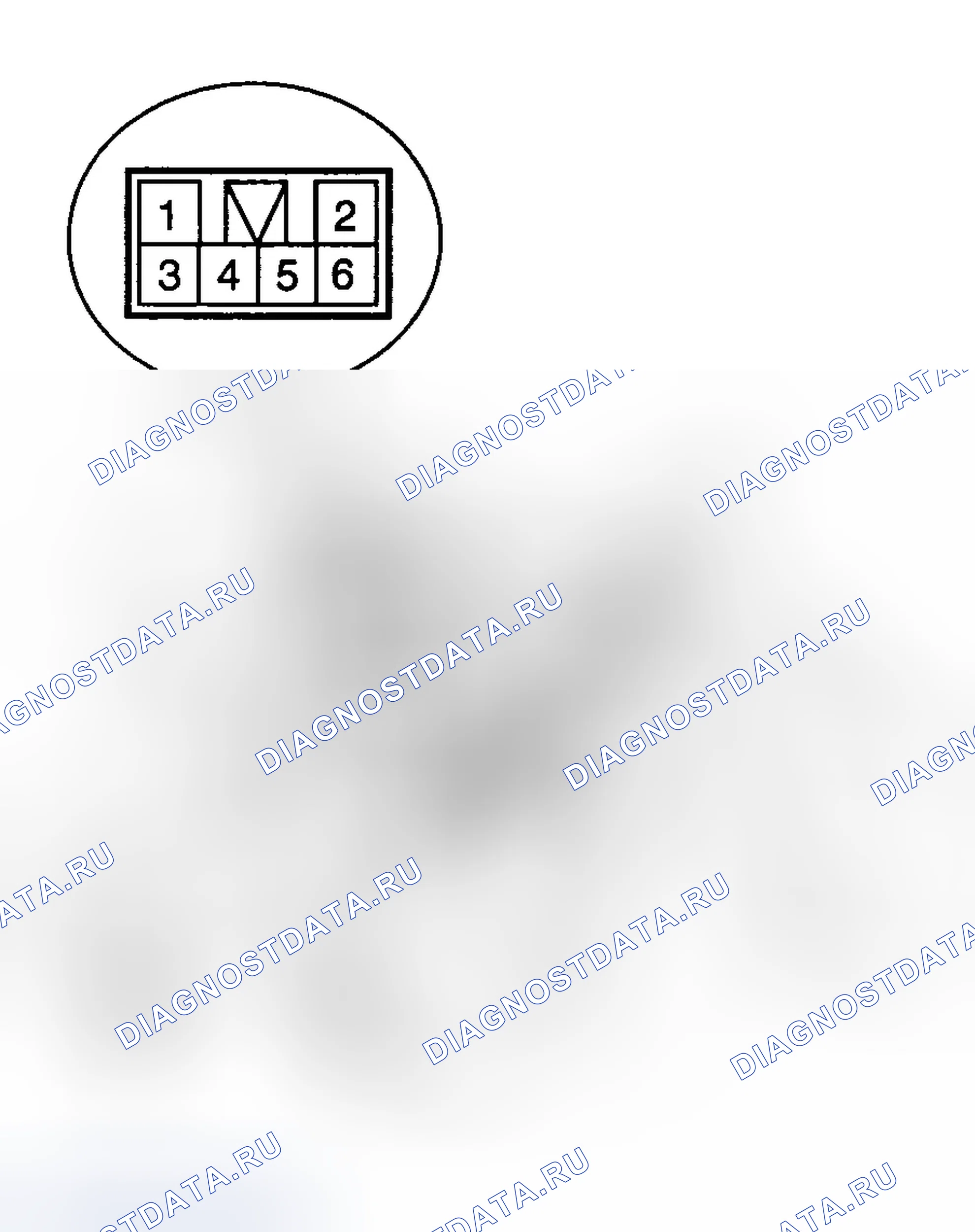 Рис. 105: ПРОВЕРКА ВЫКЛЮЧАТЕЛЯ СИГНАЛИЗАЦИИ ДВЕРИ. Hyundai Tucson I