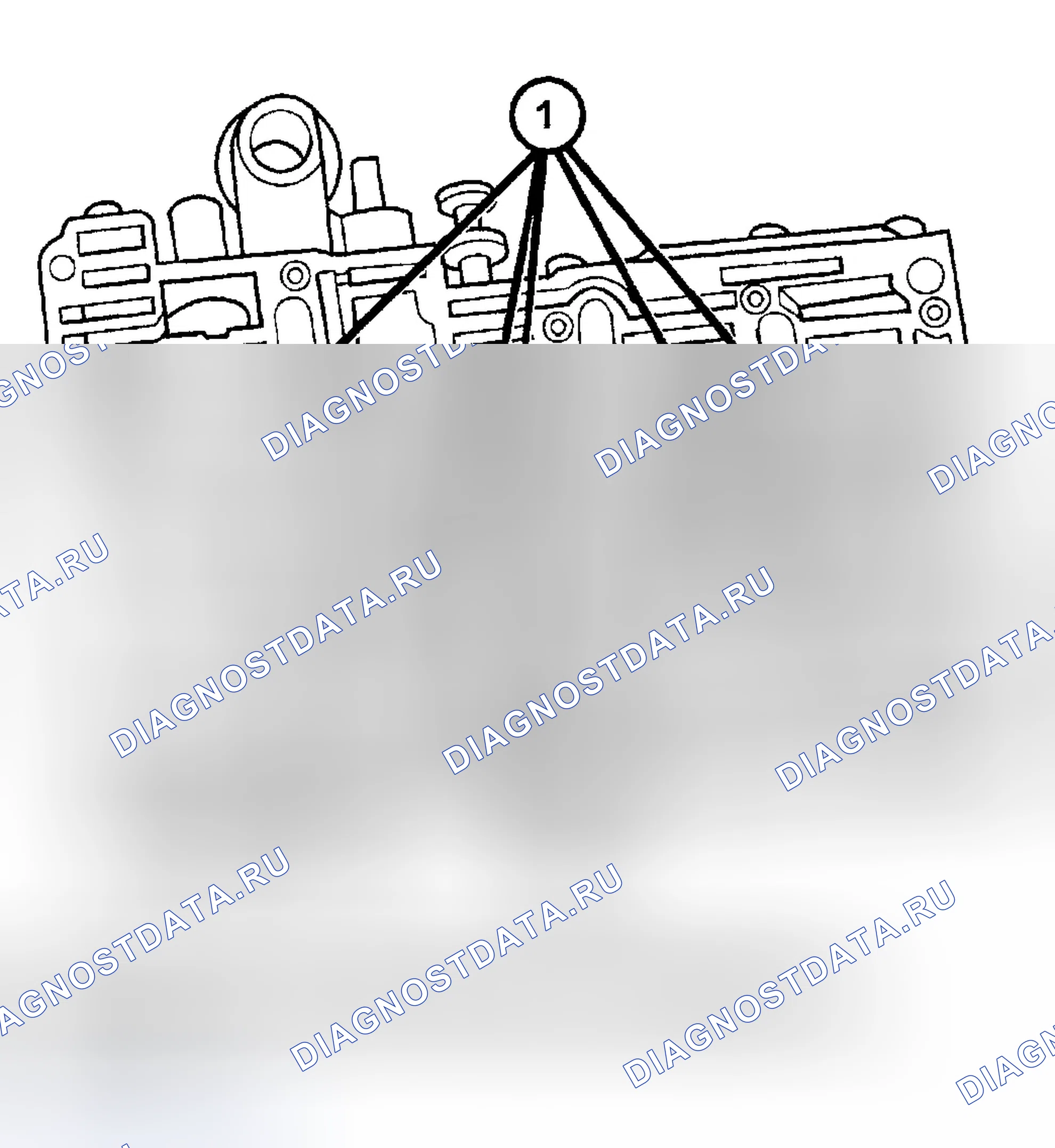 Рис. 277: ВЕРХНИЙ И НИЖНИЙ КОРПУС. Dodge Pickup R1500 