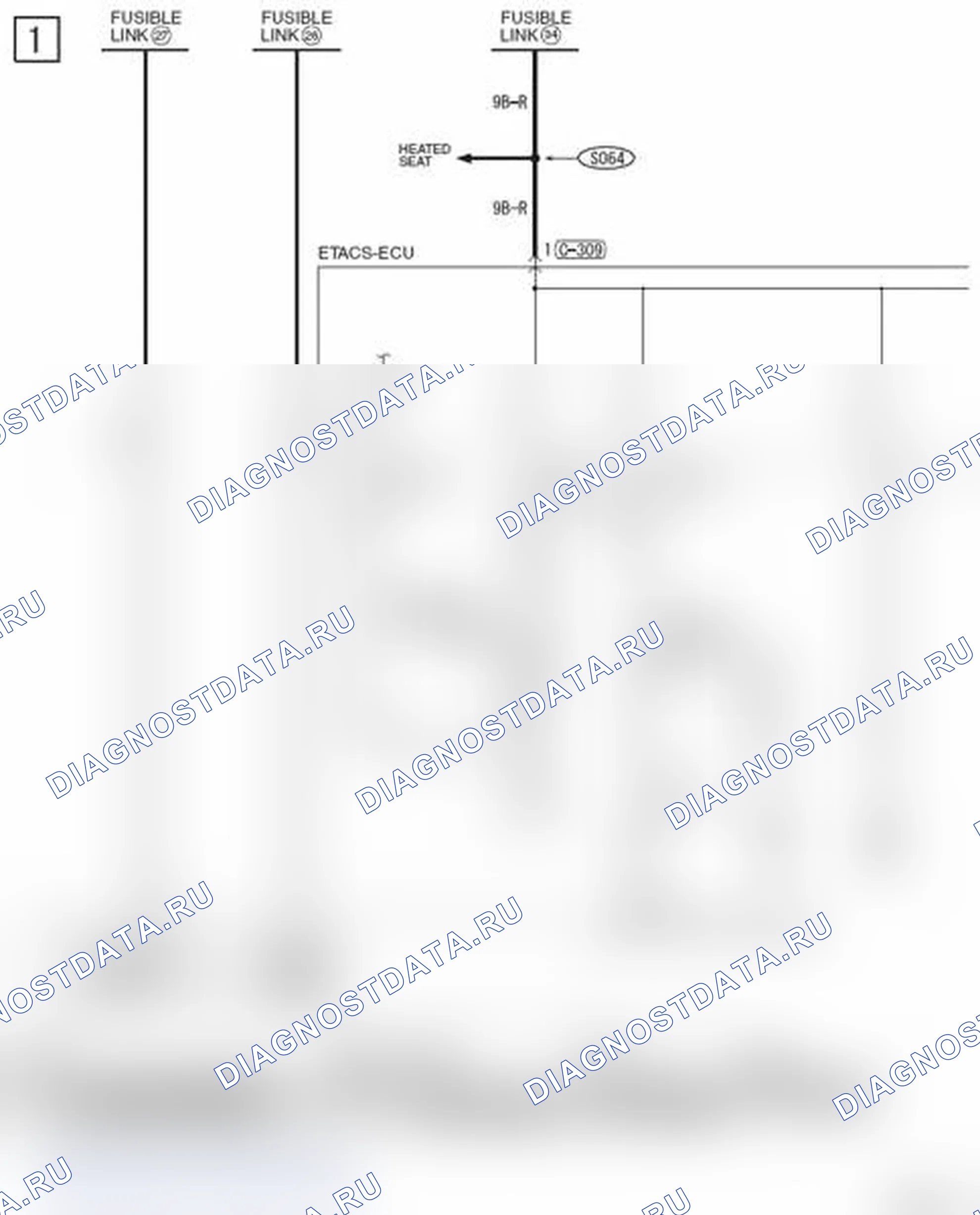 Рис. 410: ABS, ASC, ACD, AYC и S-AWC - МКПП. Mitsubishi Lancer Ralliart X рестайлинг