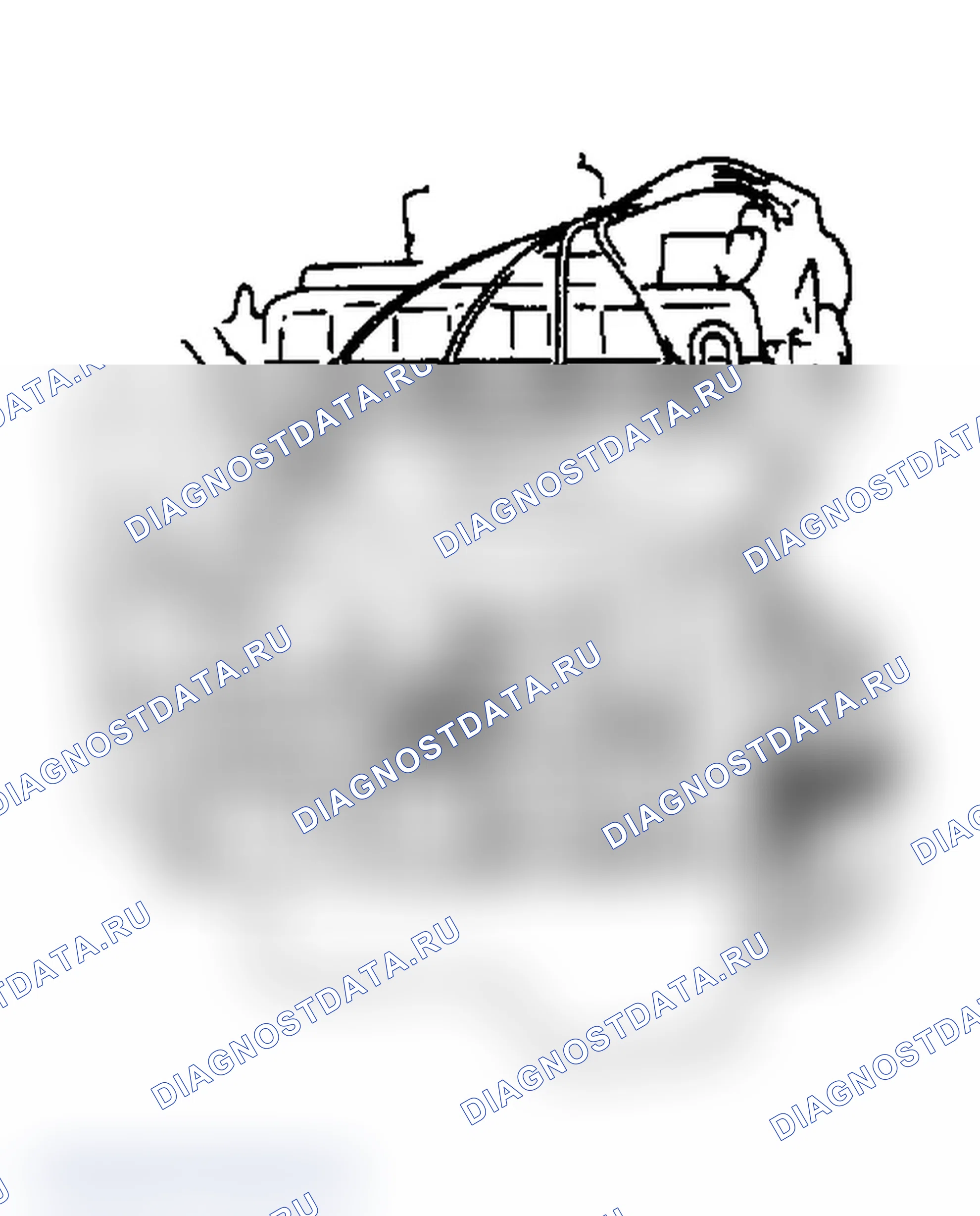Рис. 1: РАСПОЛОЖЕНИЕ КОДА ДВИГАТЕЛЯ. Suzuki Swift II