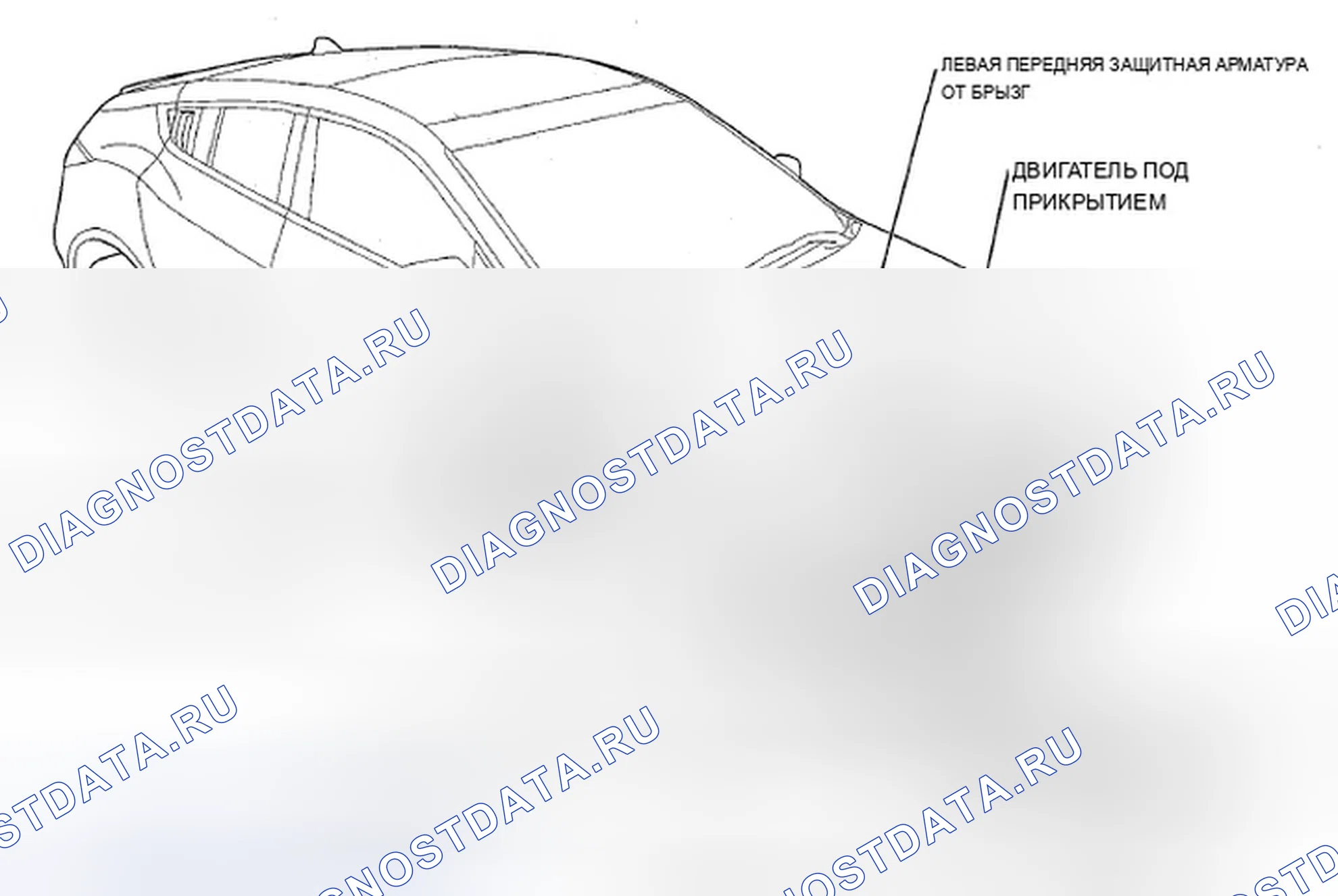 Рис. 1: Передняя часть. Acura ZDX I