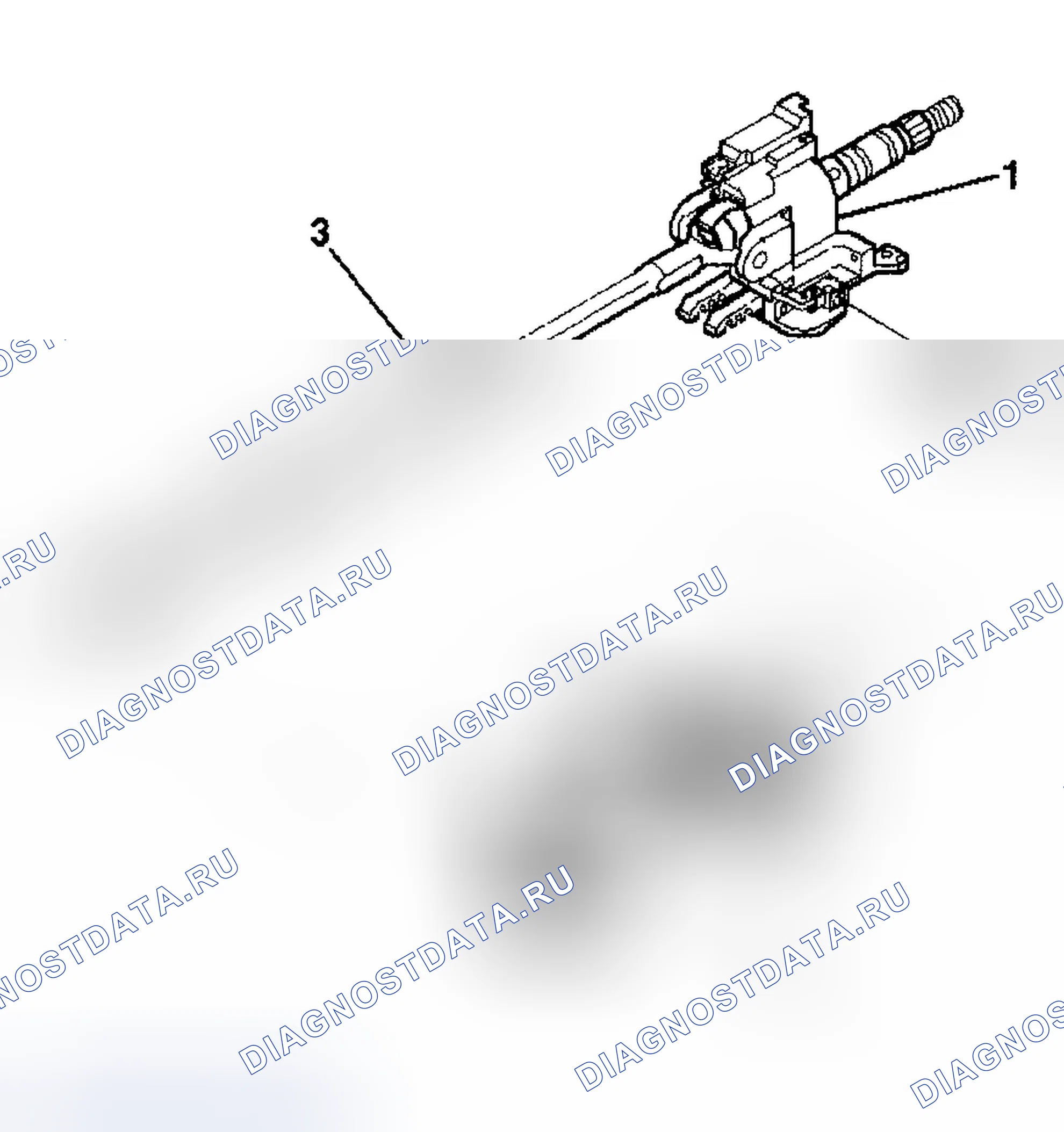 Рис. 107: Порядок демонтажа. Chevrolet TrailBlazer I