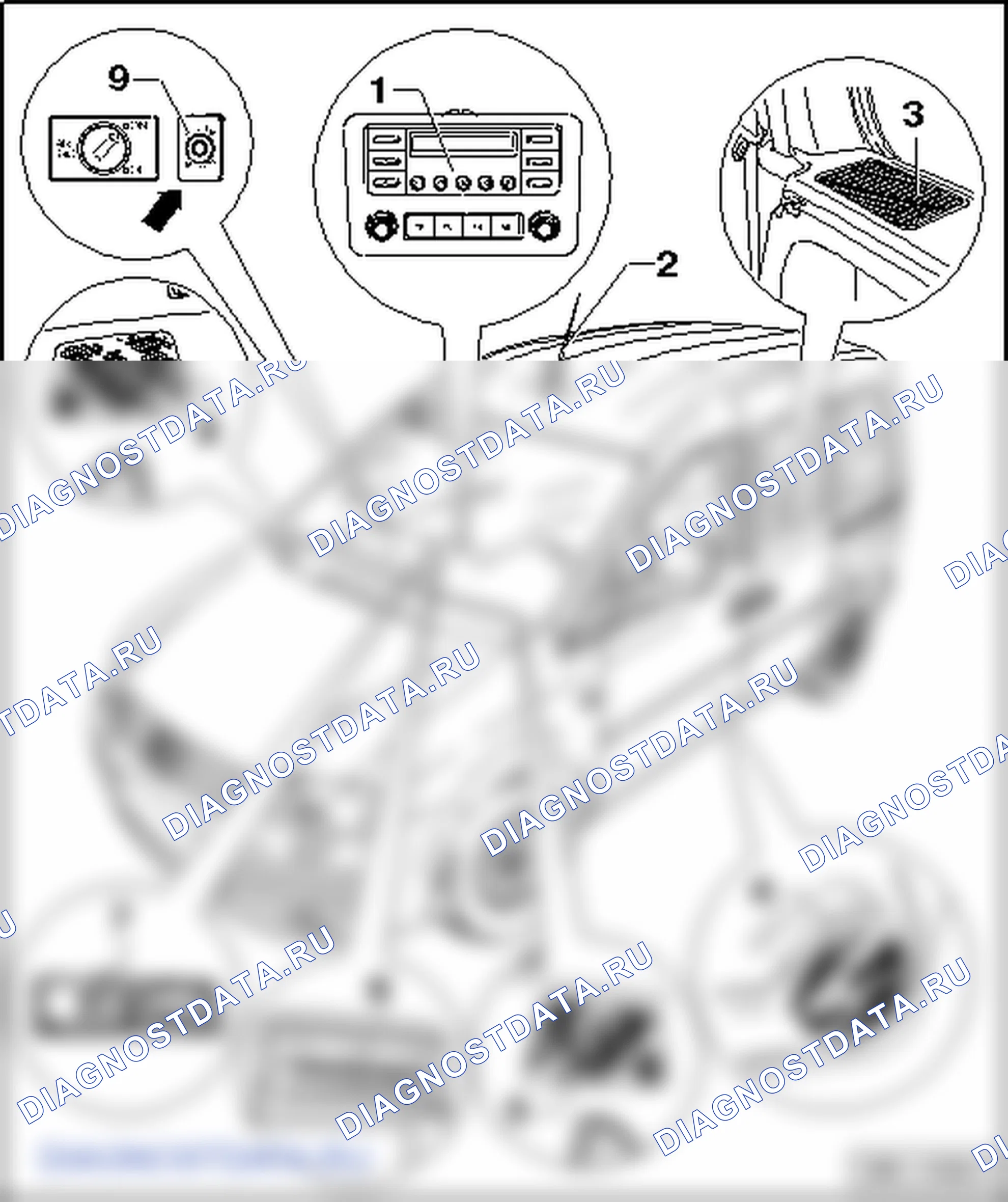 Аудиосистема «„R 100“». Volkswagen Caddy Iii