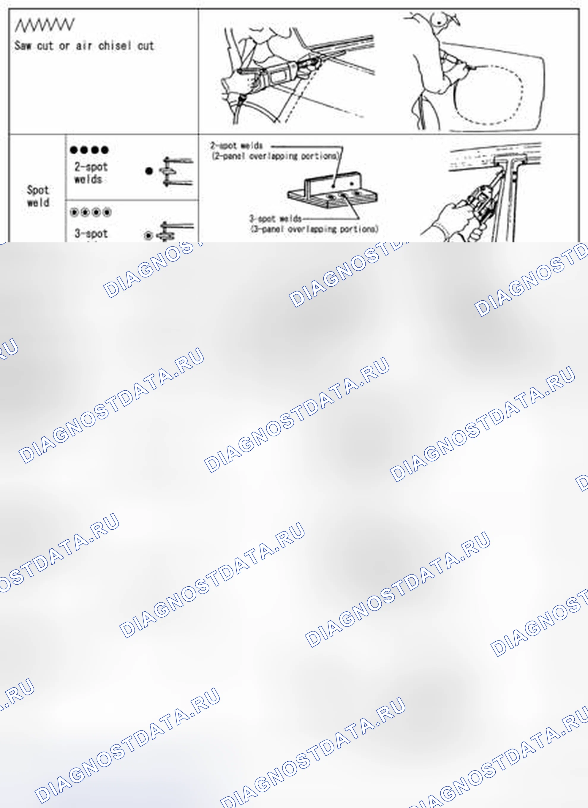 Рис. 207: Описание внешней и внутренней отделки кузова. Nissan Altima L32 рестайлинг