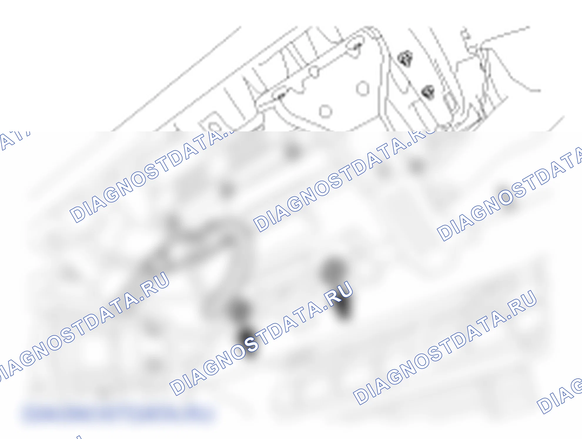 Снятие модуля подушки безопасности для пассажиров (PAB). Hyundai Santa Fe CM
