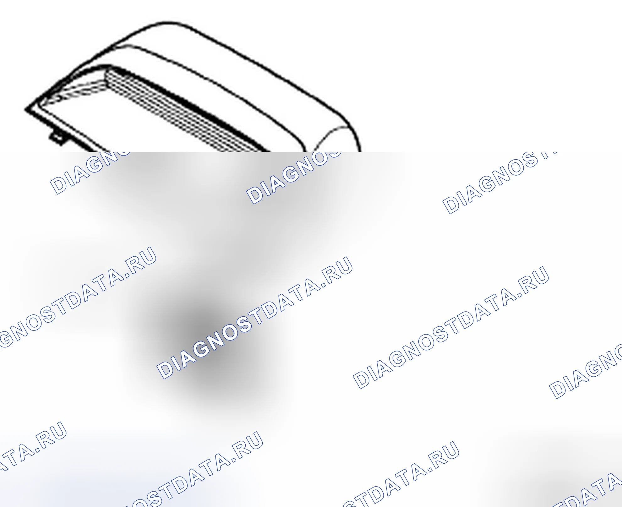 Рис. 22: ВЫСОКО УСТАНОВЛЕННЫЙ СТОП-СИГНАЛ. Hyundai Sonata V рестайлинг