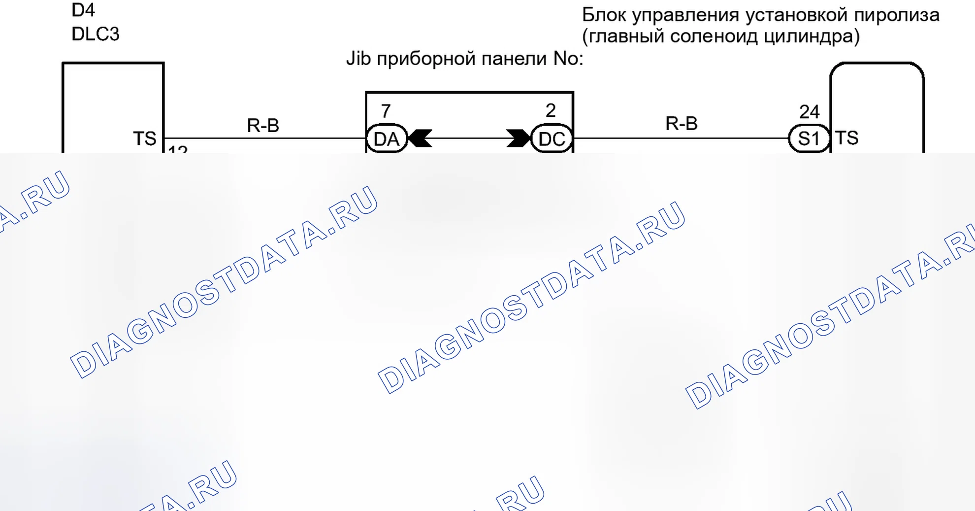Рис. 94: электросхема. Toyota Tacoma II рестайлинг