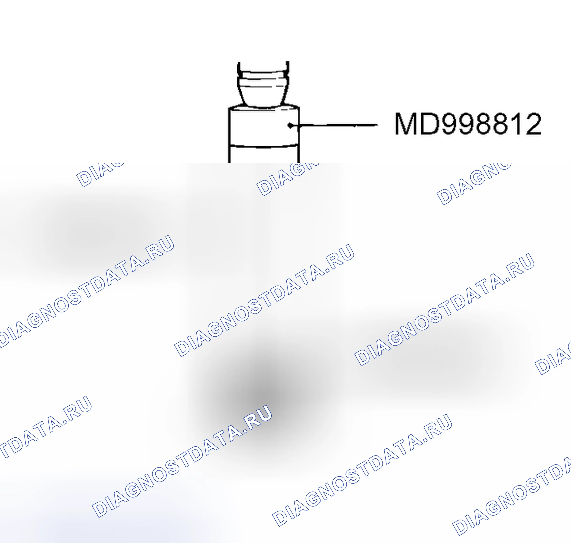 Рис. 849: > > A < < МОНТАЖ КОНИЧЕСКОГО РОЛИКОПОДШИПНИКА. Mitsubishi Lancer IX рестайлинг