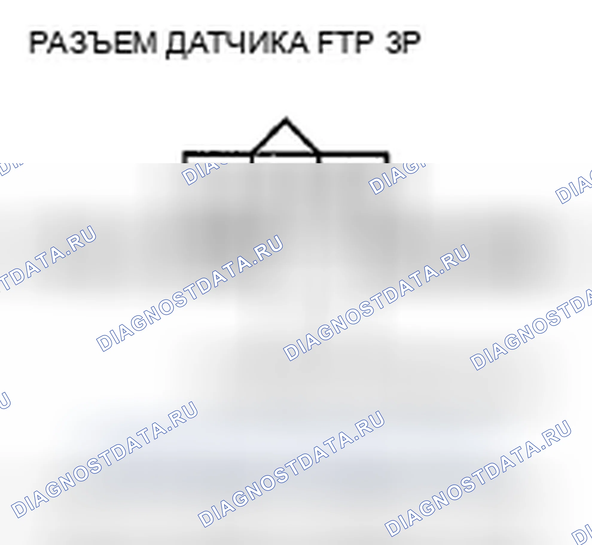Рис. 33: P0453 расшифровка кода ошибки: высокое напряжение цепи датчика FTP. Acura ZDX I