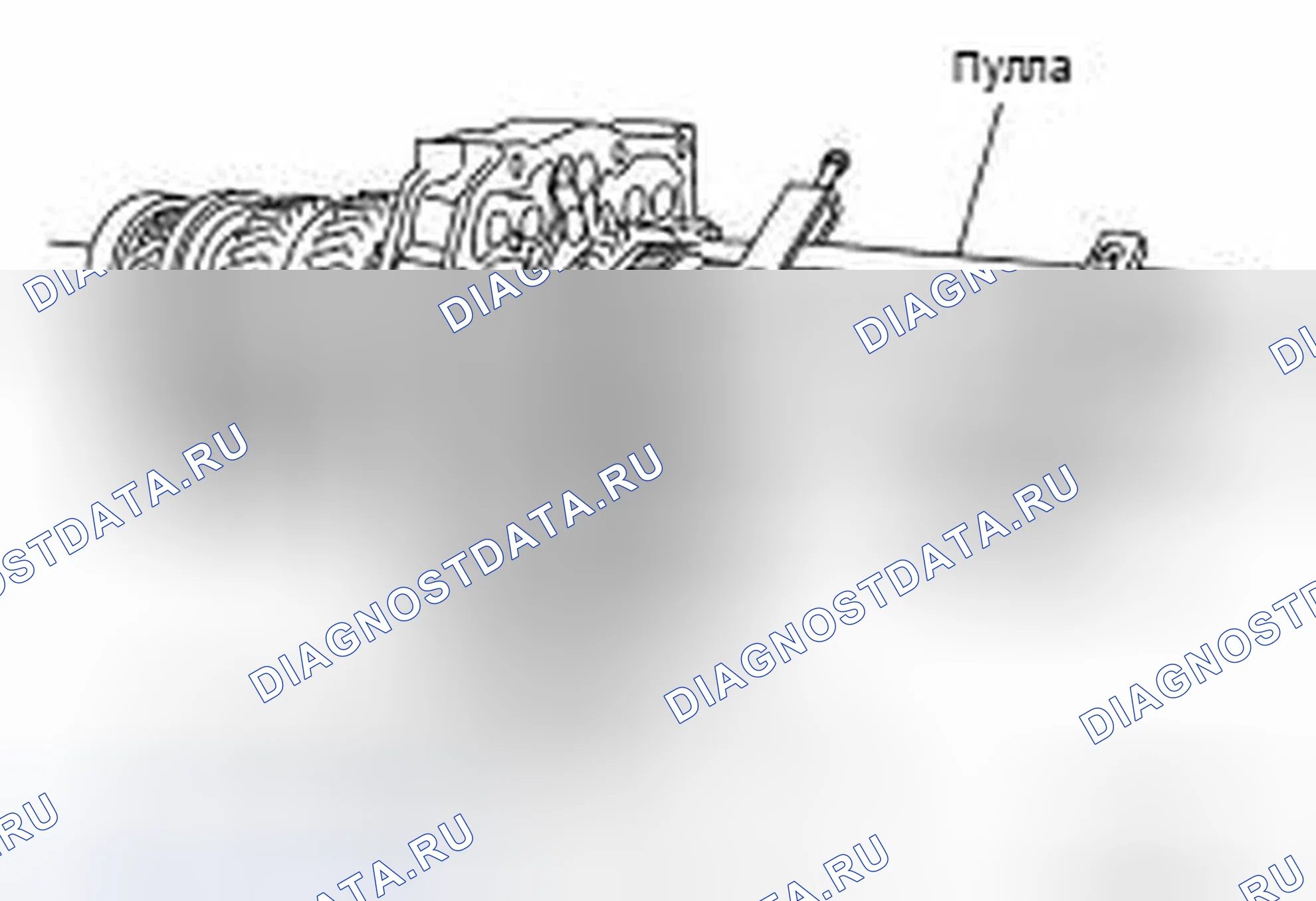 Рис. 54: ВАЛ И ШЕСТЕРНЯ. Infiniti Q60 I