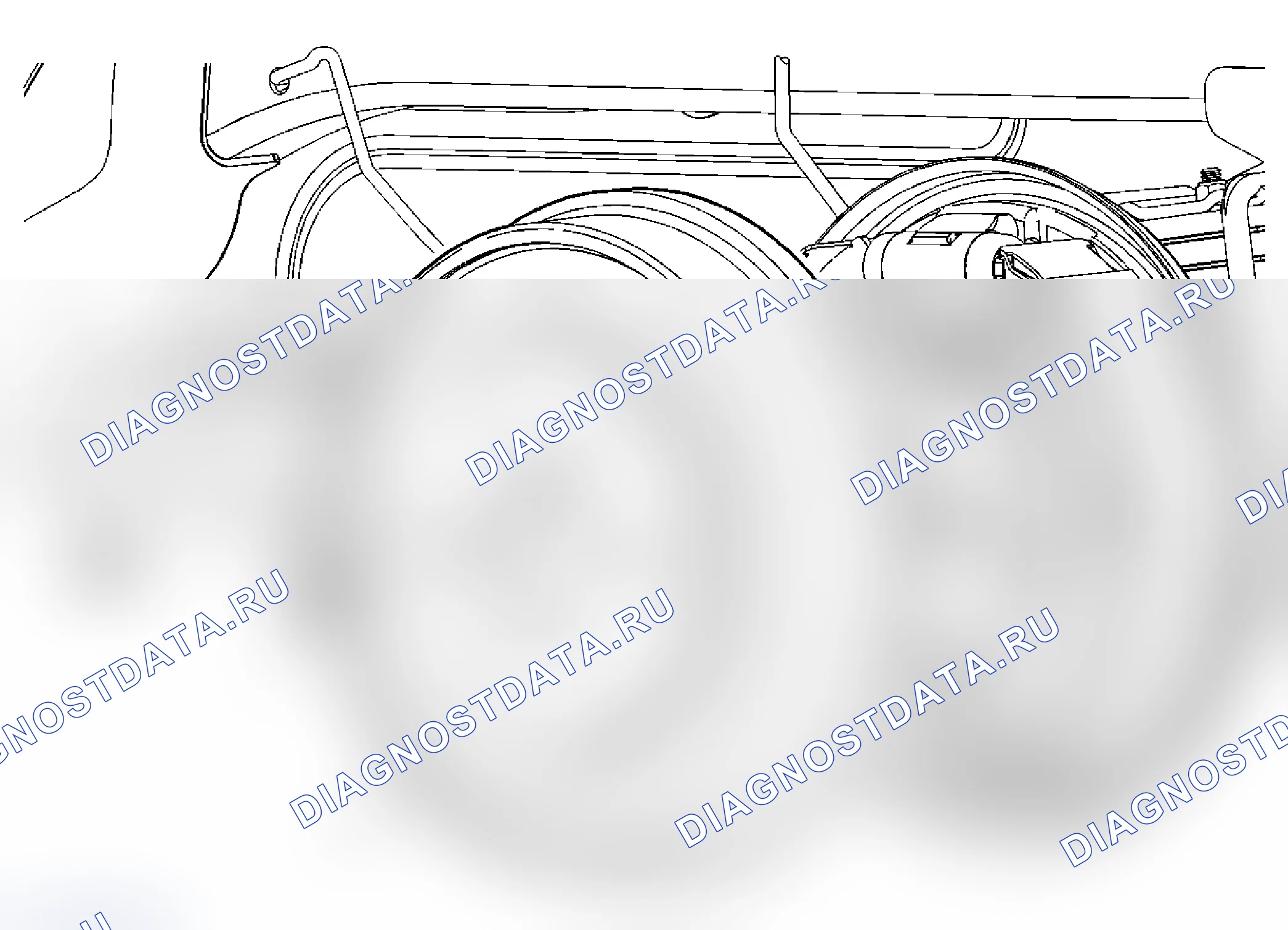Рис. 57: Замена тормозного барабана. Chevrolet Silverado 2500 HD 